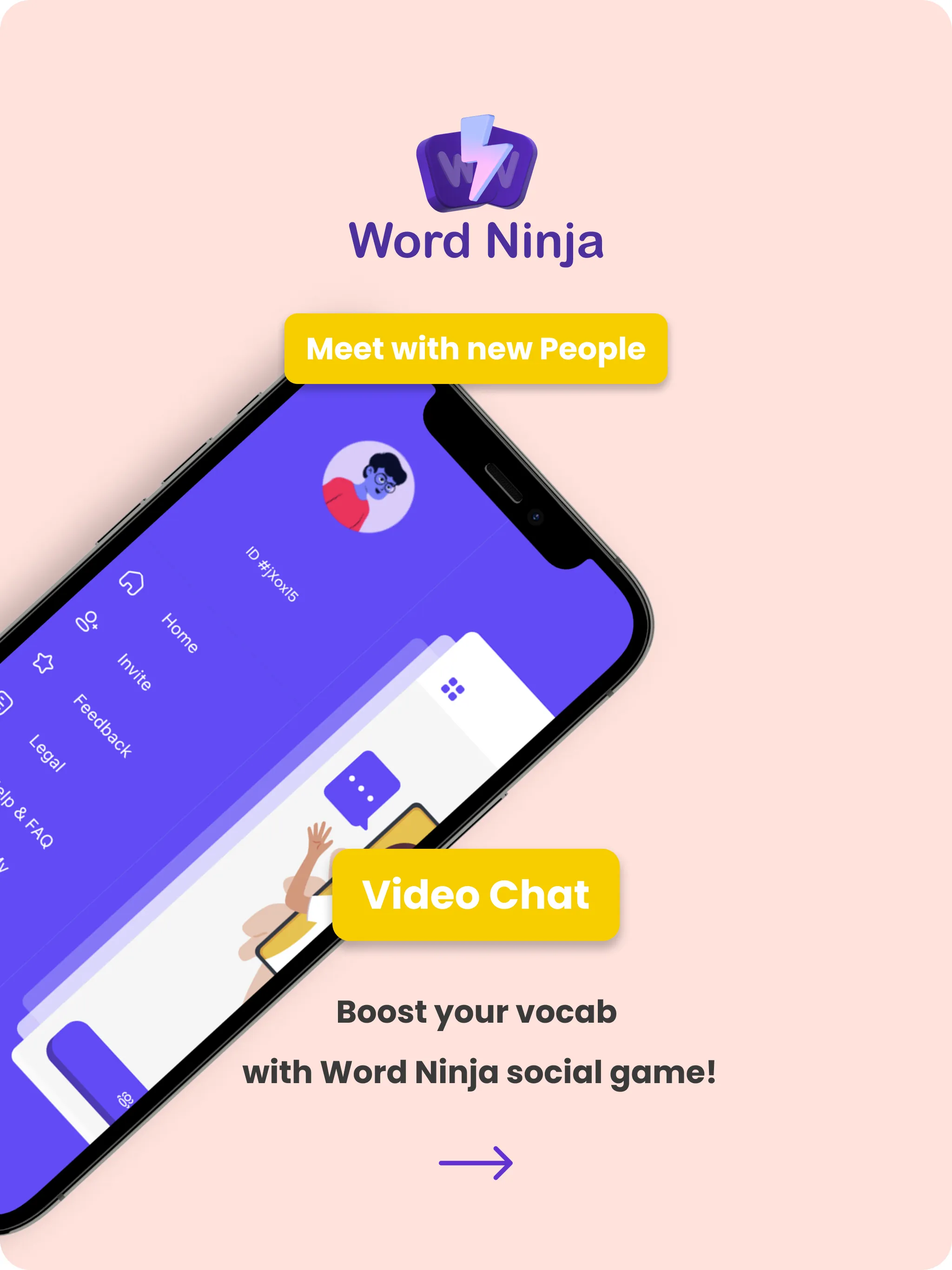 Word Ninja English Practice AI | Indus Appstore | Screenshot