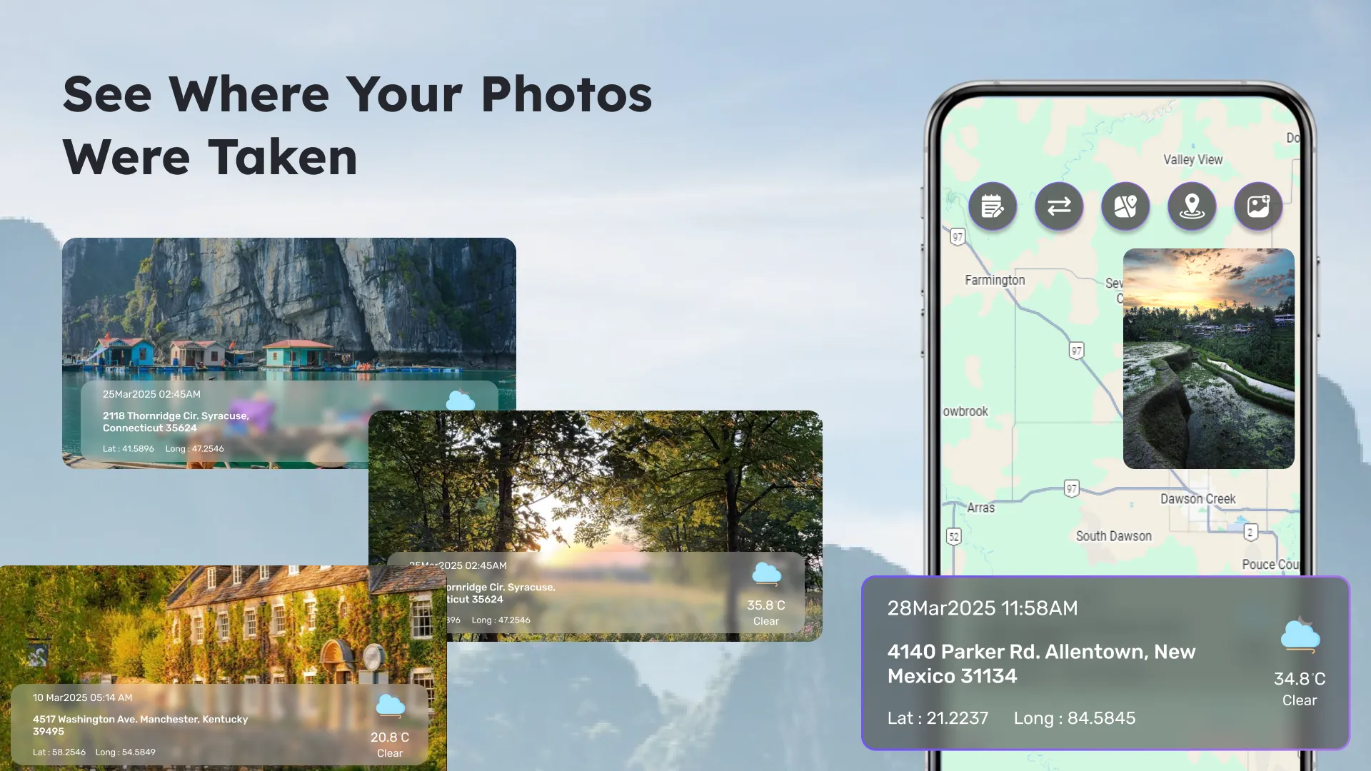 GPS Camera with Time Stamp | Indus Appstore | Screenshot