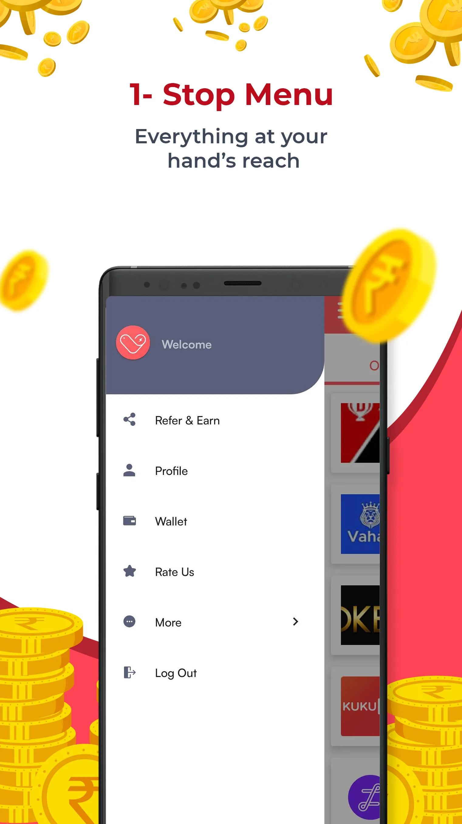 Earning app Pocketcharge | Indus Appstore | Screenshot