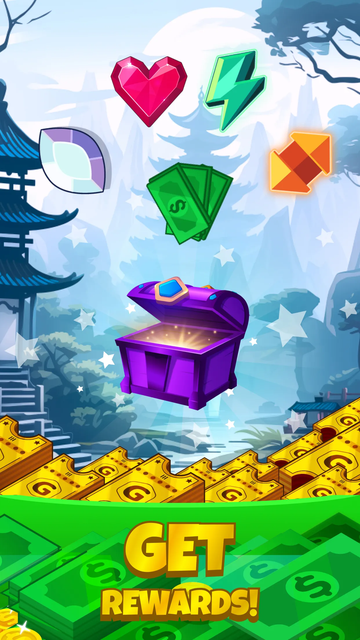 Monkey Match 3: Money Game | Indus Appstore | Screenshot