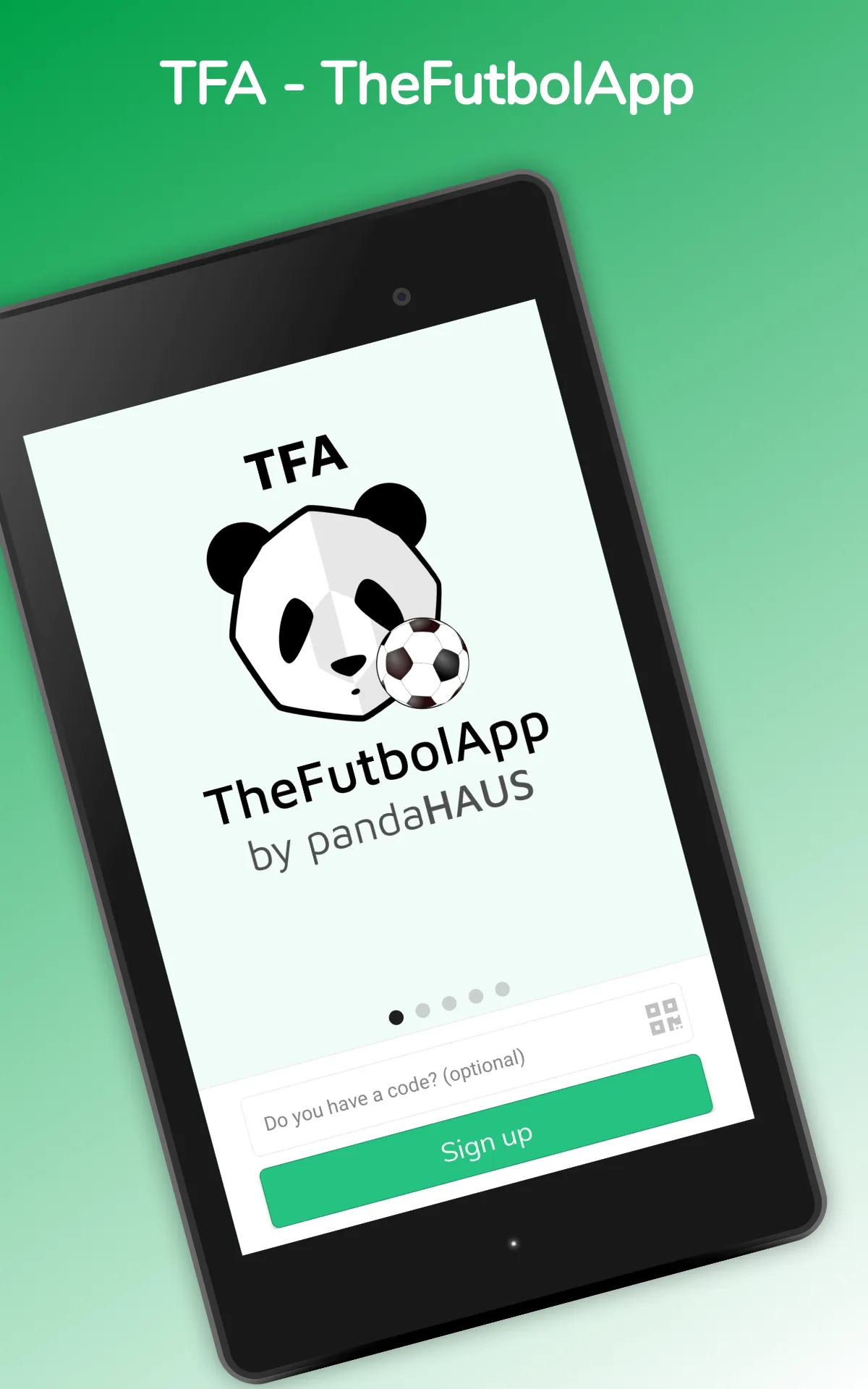 TheFutbolApp— TFA by pandaHAUS | Indus Appstore | Screenshot