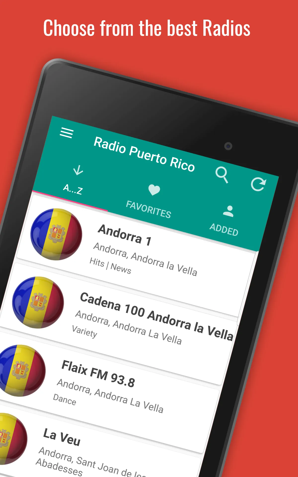 Andorra Radio Stations | Indus Appstore | Screenshot