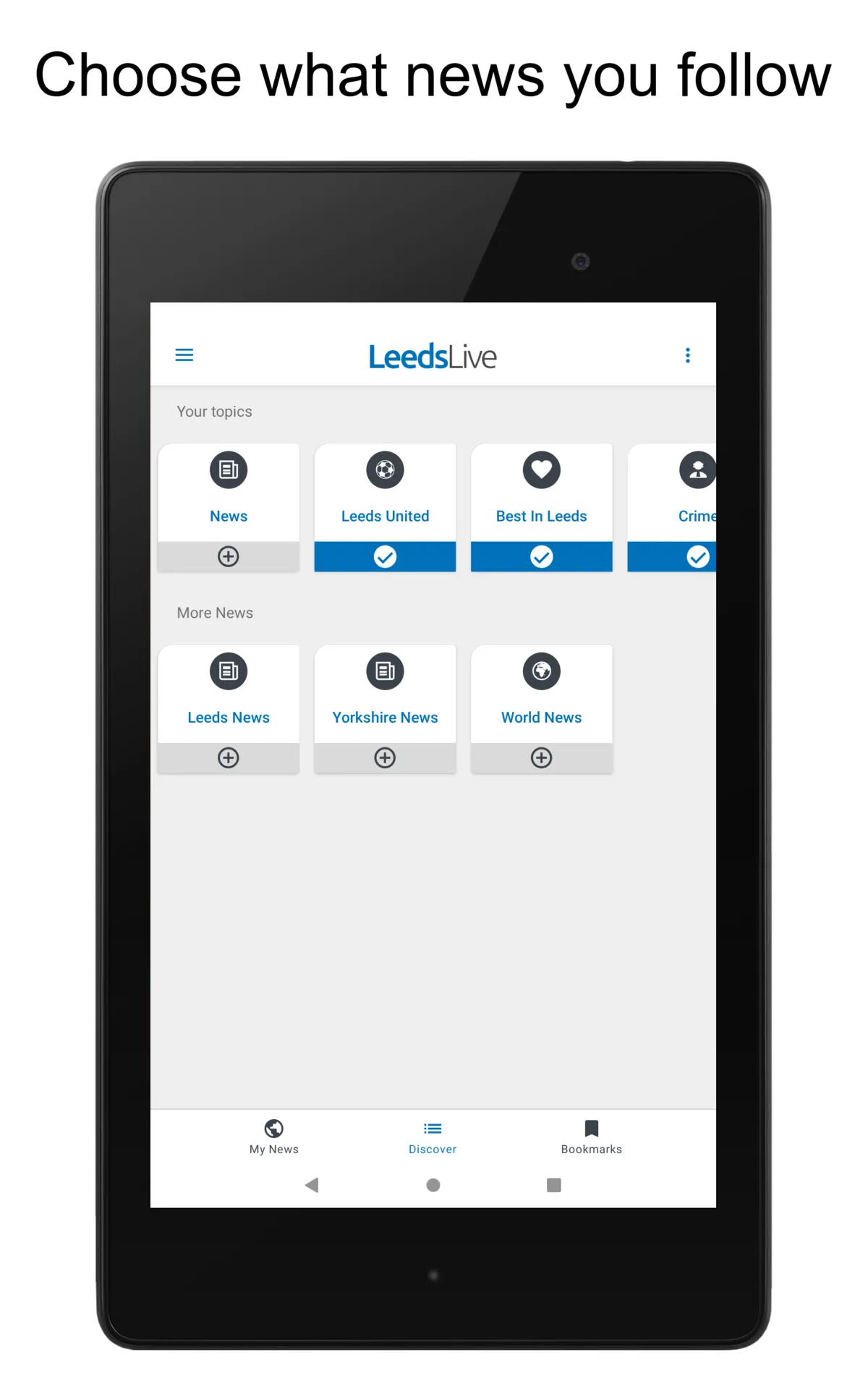 Leeds Live | Indus Appstore | Screenshot