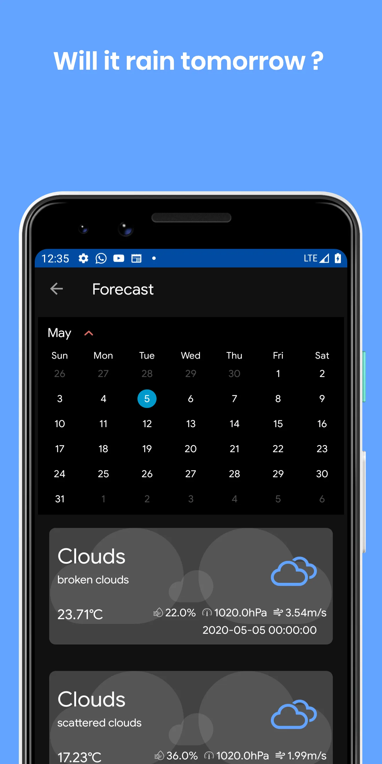 Instant Weather | Indus Appstore | Screenshot