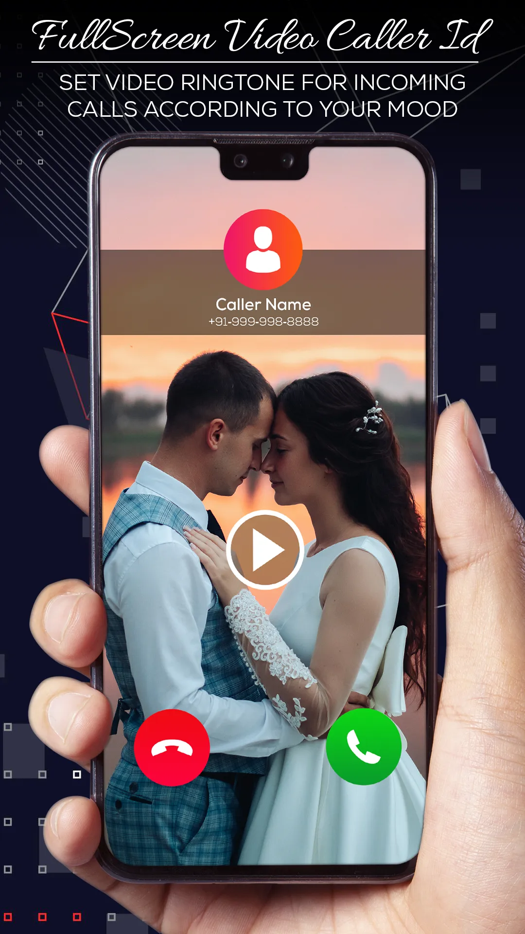 Full Screen Video Caller ID | Indus Appstore | Screenshot