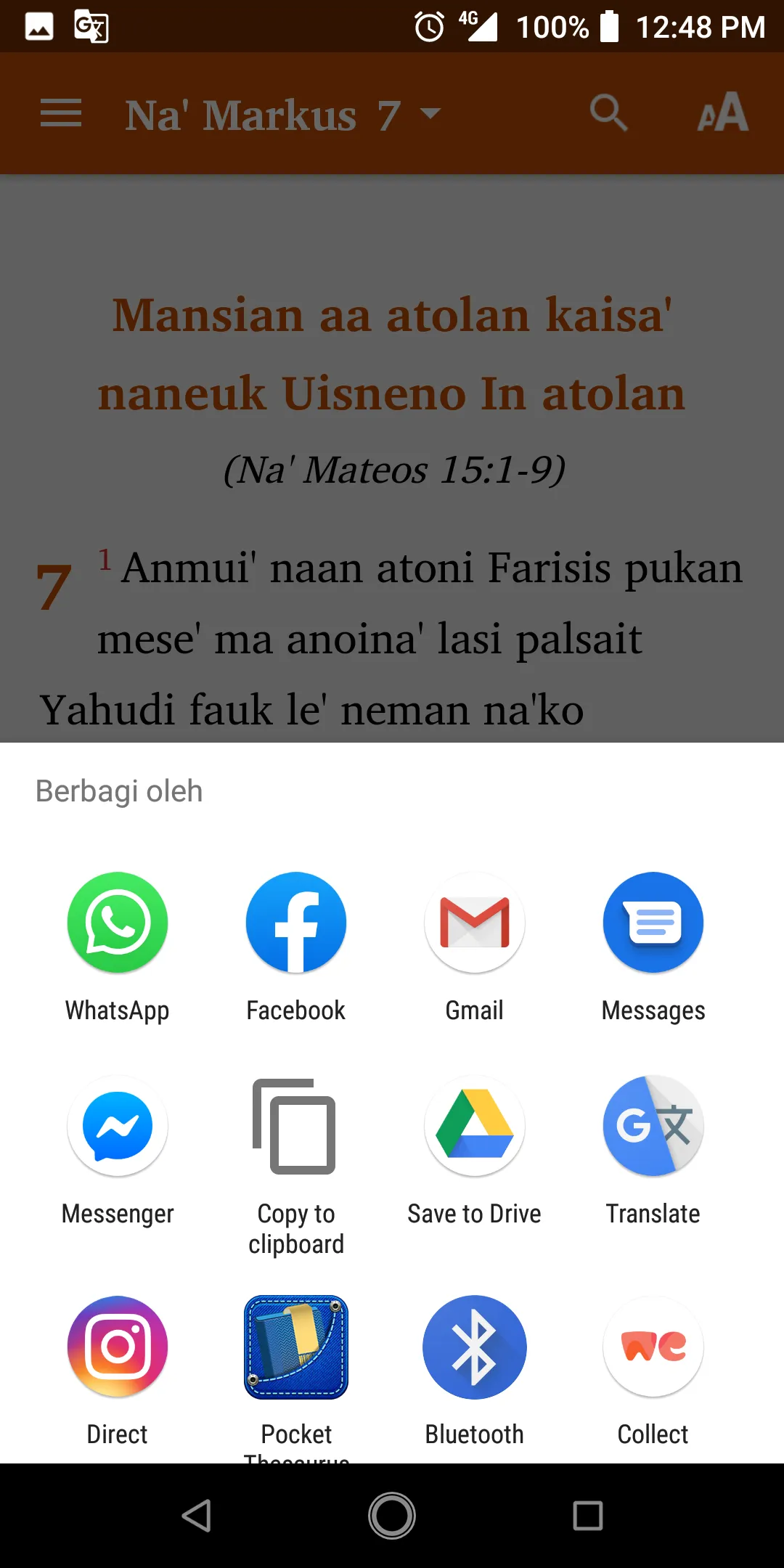 Amanuban Bible App | Indus Appstore | Screenshot