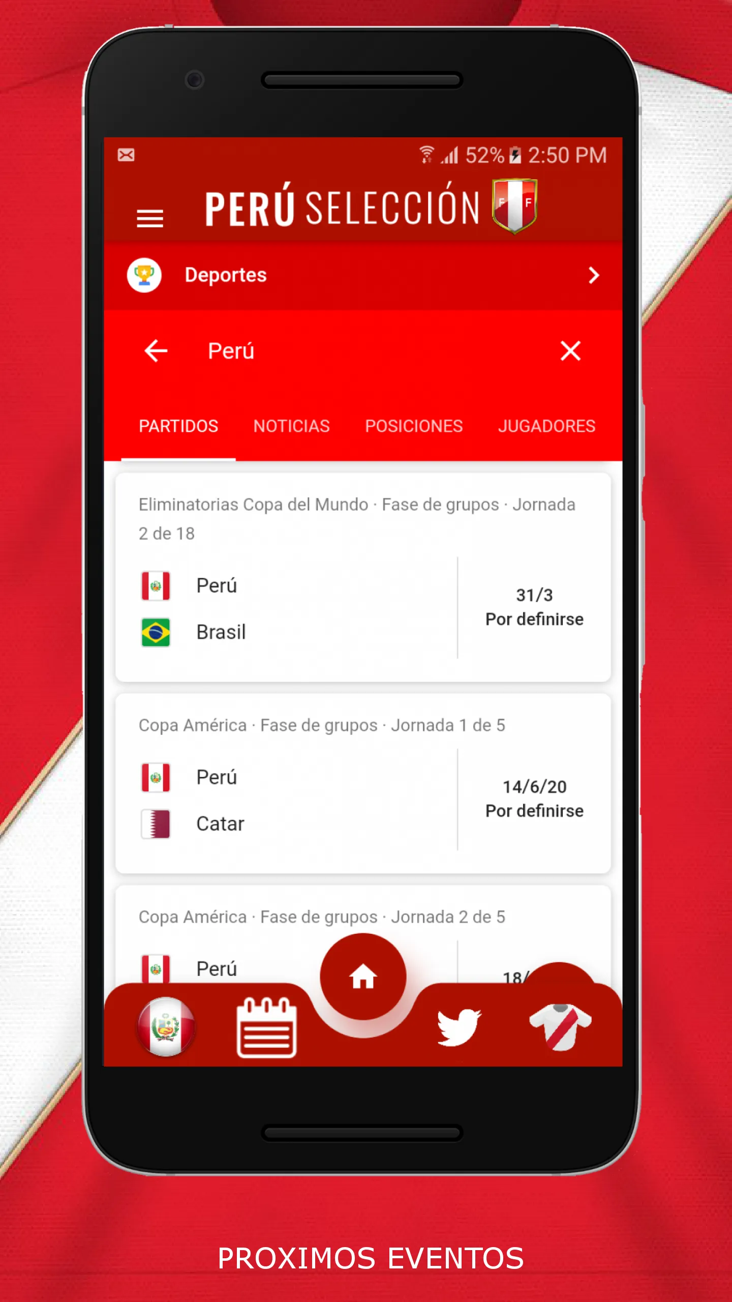 Perú | Selección de Futbol | Indus Appstore | Screenshot