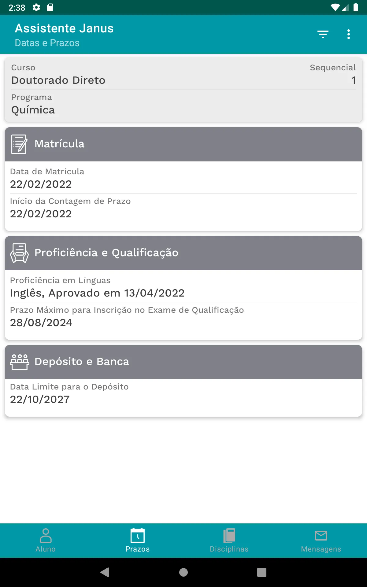 Assistente Janus | Indus Appstore | Screenshot