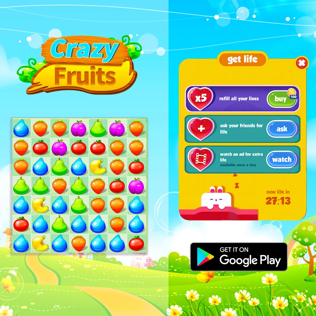 Crazy Fruits | Indus Appstore | Screenshot