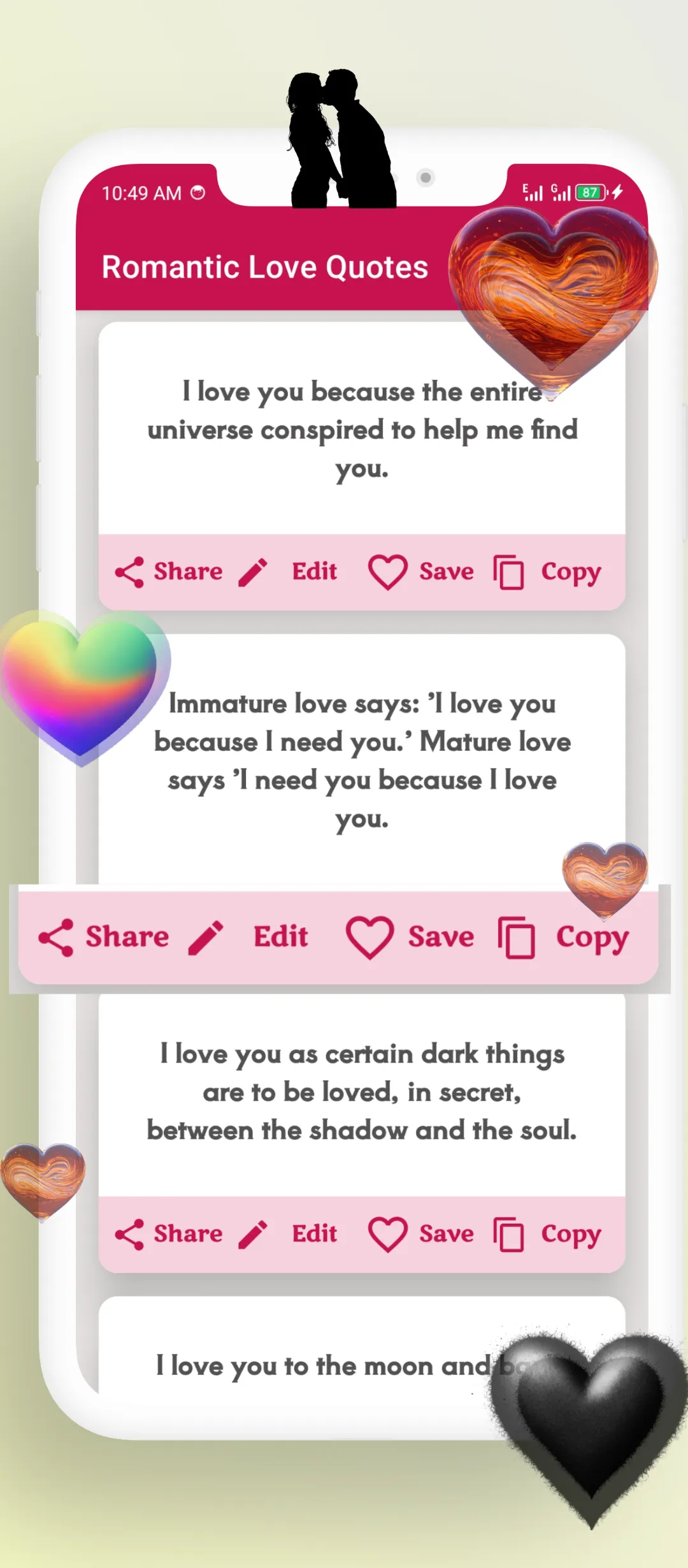 True Love Messages Quotes SMS | Indus Appstore | Screenshot