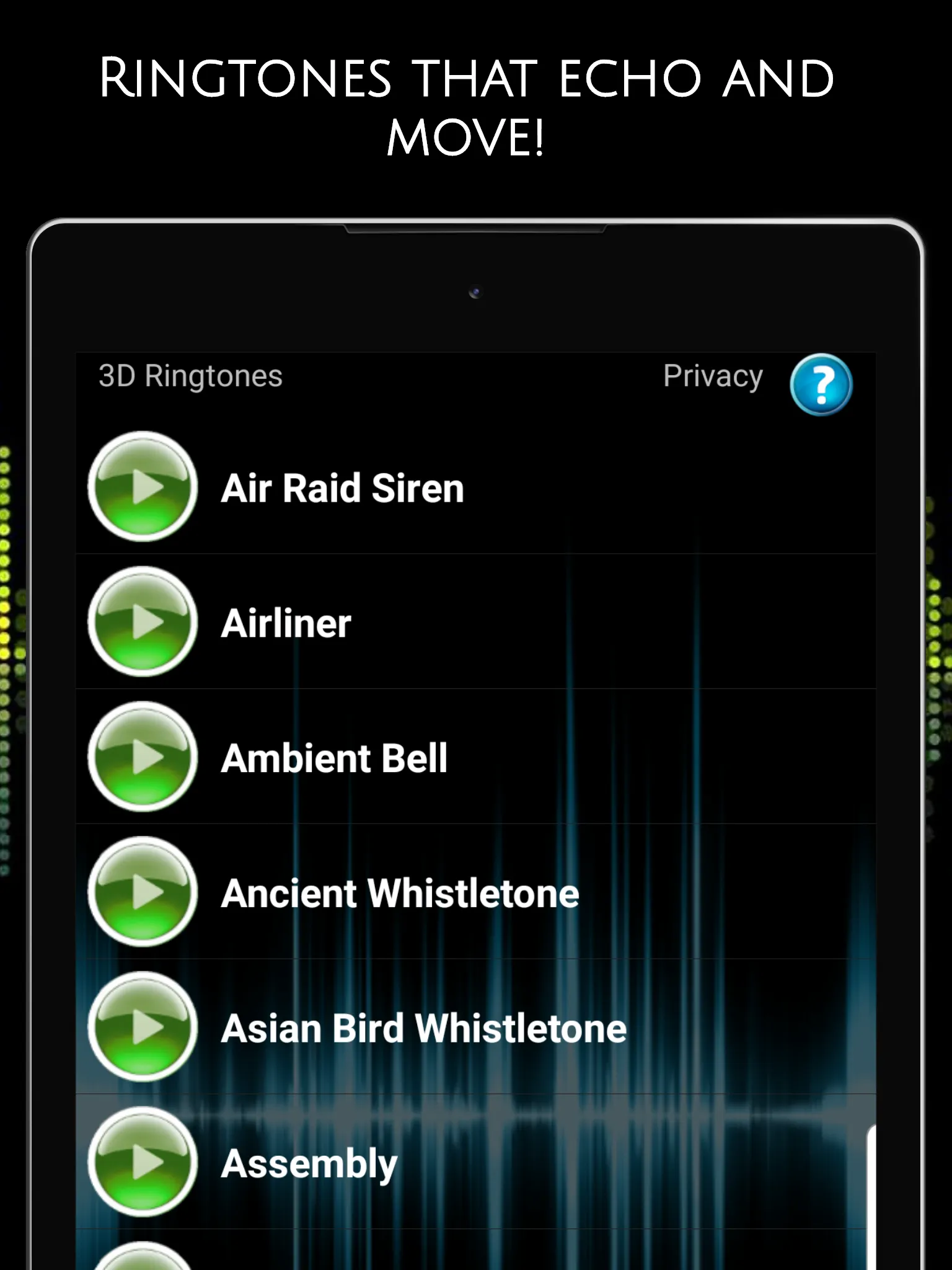 3D Ringtones | Indus Appstore | Screenshot