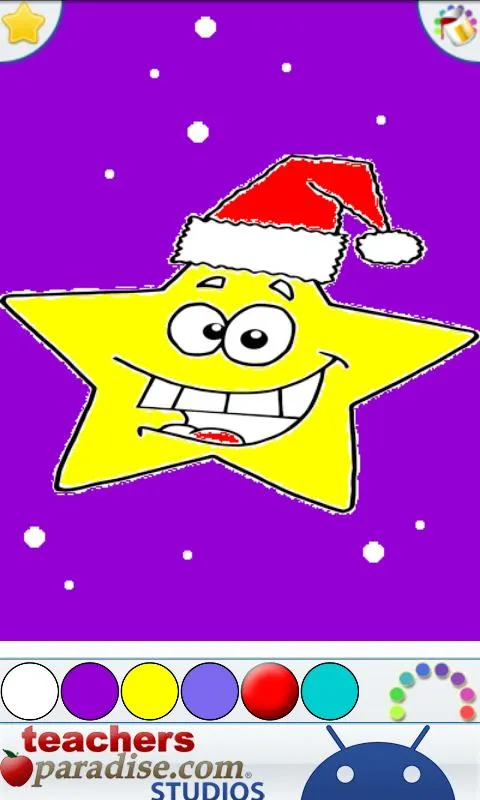 Christmas Coloring Book Games | Indus Appstore | Screenshot