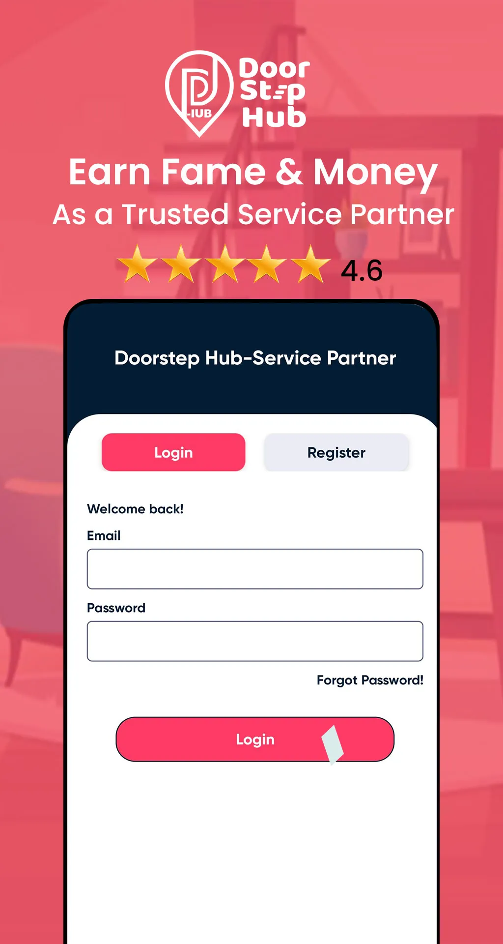 D-Hub Service Partner | Indus Appstore | Screenshot