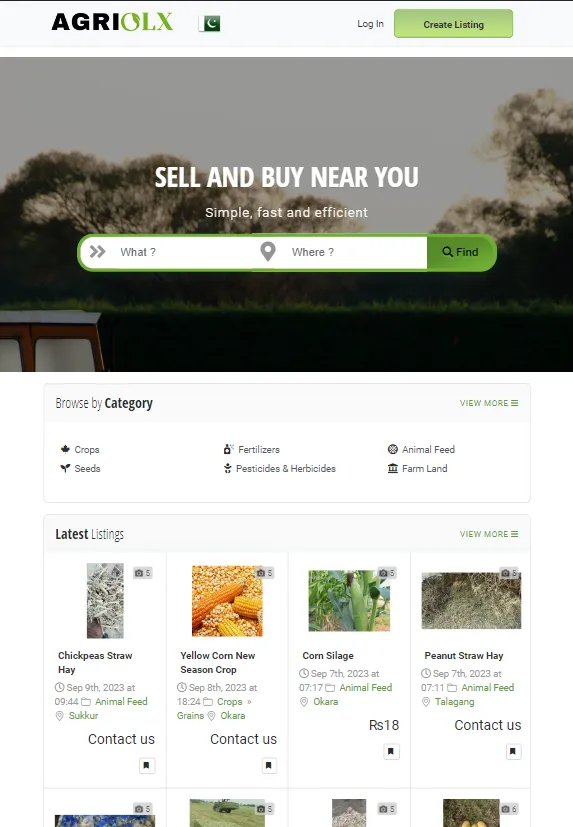 AgriOlx - Online Marketplace | Indus Appstore | Screenshot