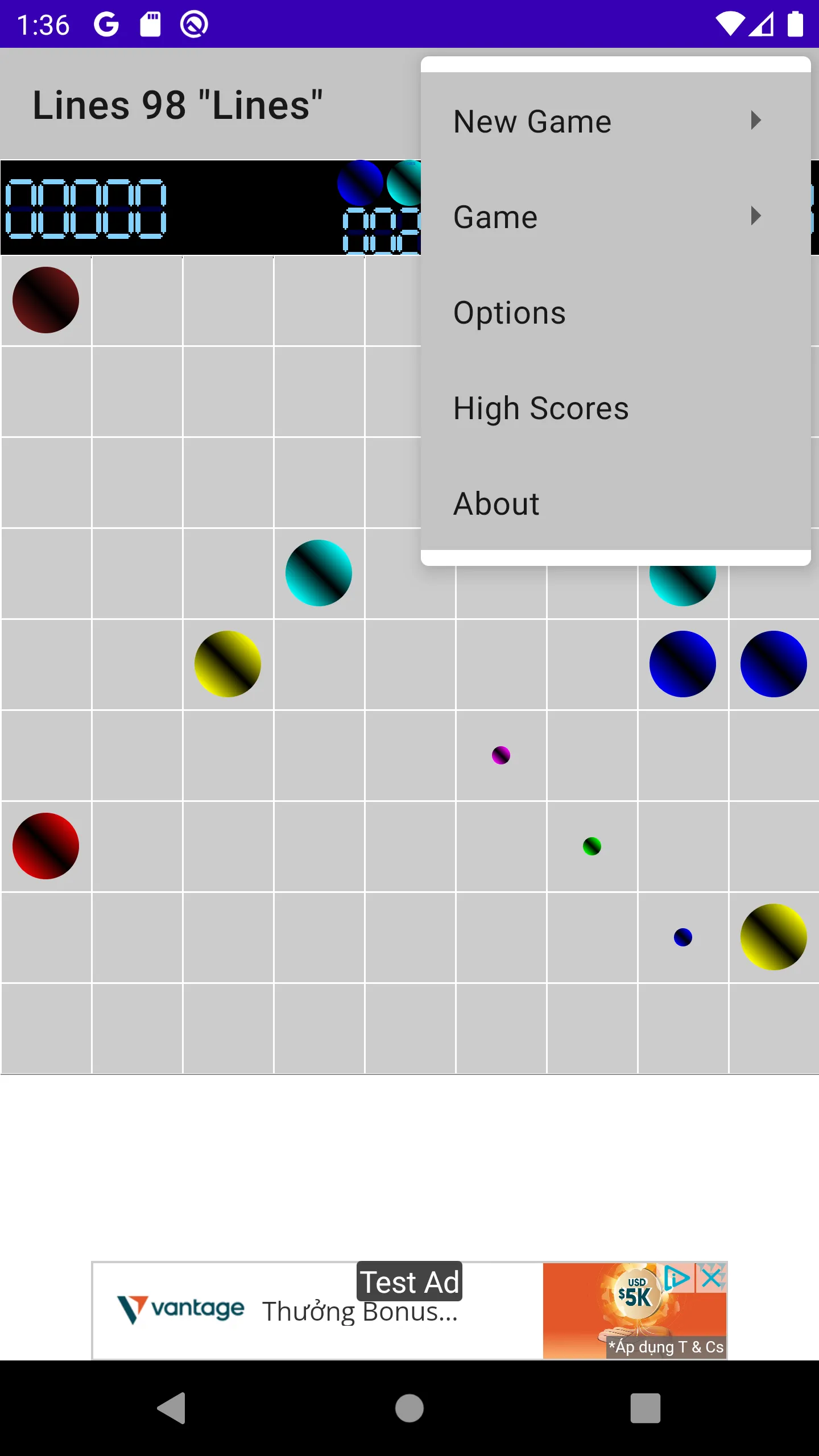 Lines 98 - The classic game | Indus Appstore | Screenshot