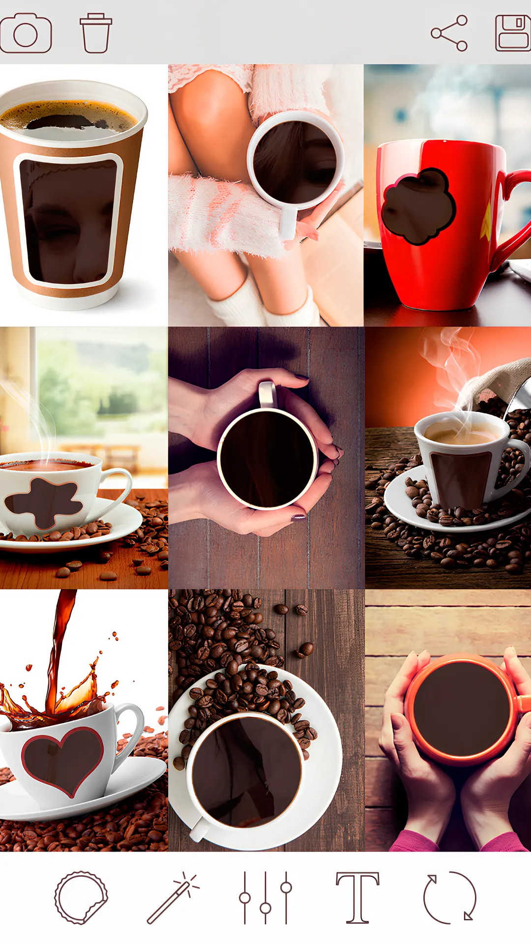 Coffee Cup - Photo Frames | Indus Appstore | Screenshot