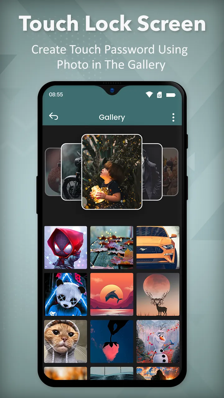 Touch Lock Screen | Indus Appstore | Screenshot