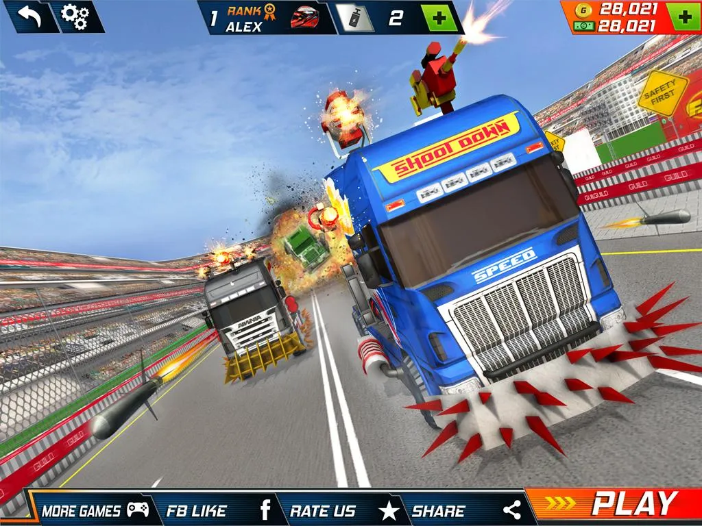 Semi Truck Crash Race 2021: Ne | Indus Appstore | Screenshot