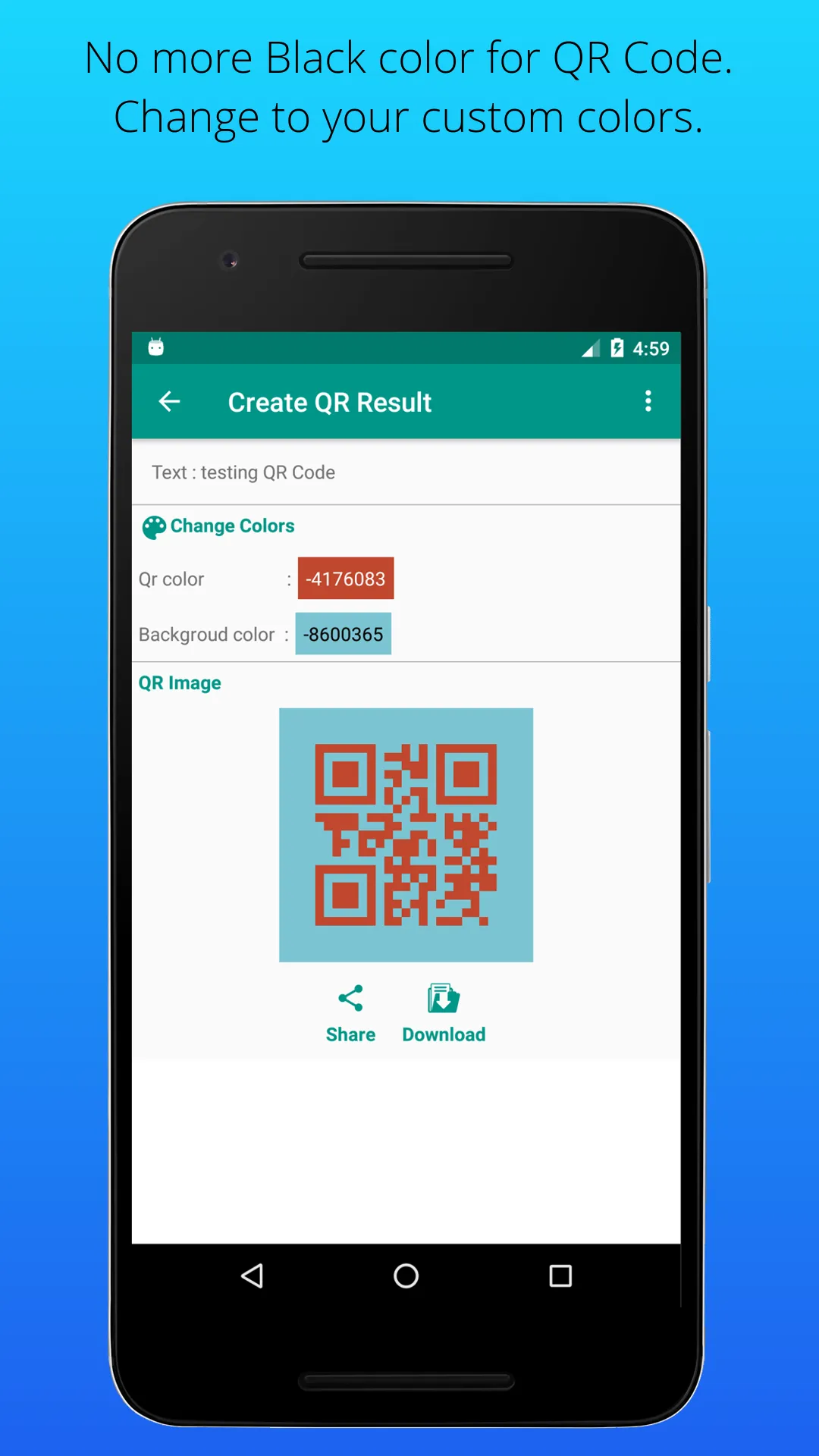 Qr & Barcode Scanner and Creat | Indus Appstore | Screenshot