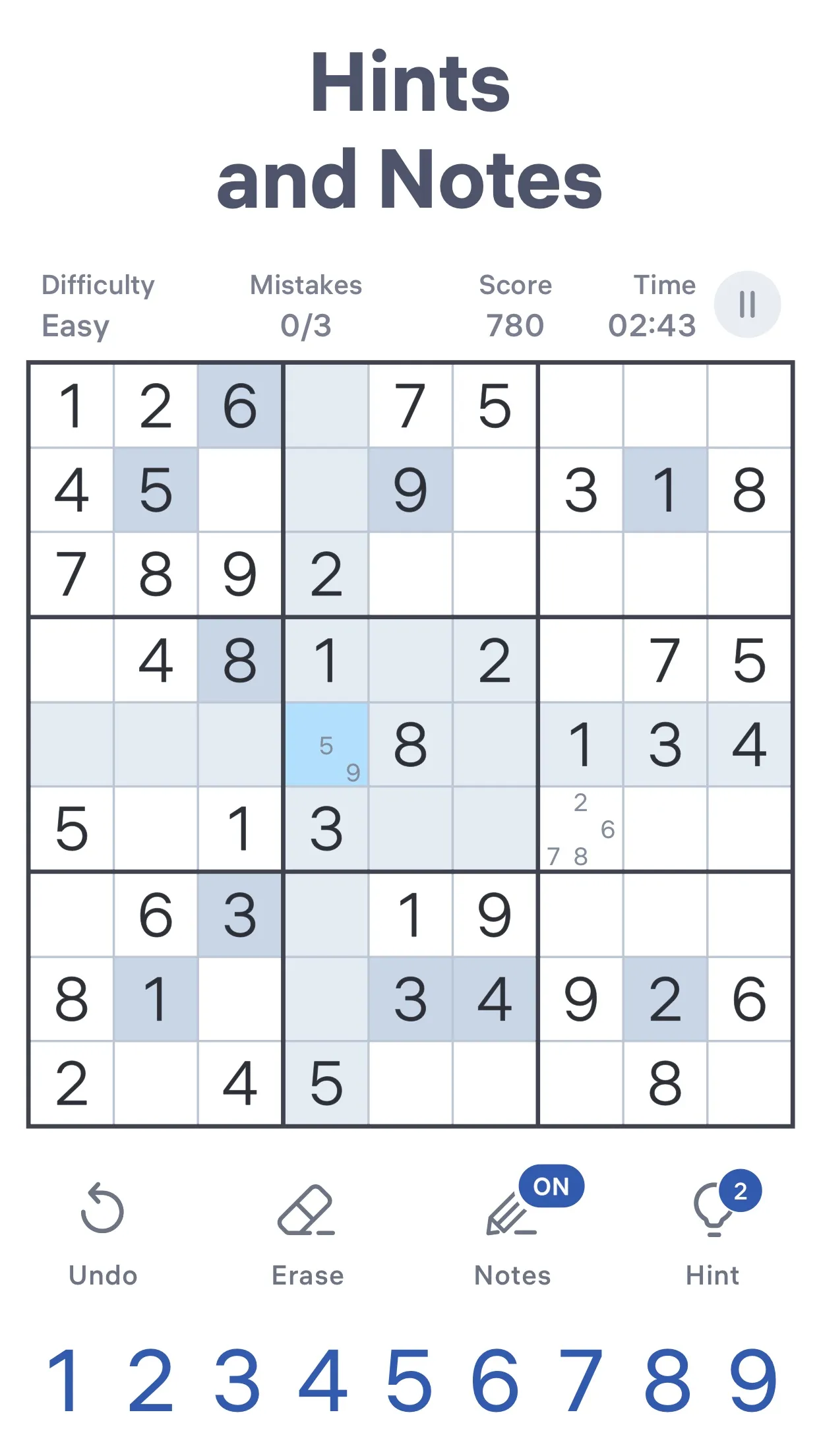 Sudoku.com - Classic Sudoku | Indus Appstore | Screenshot