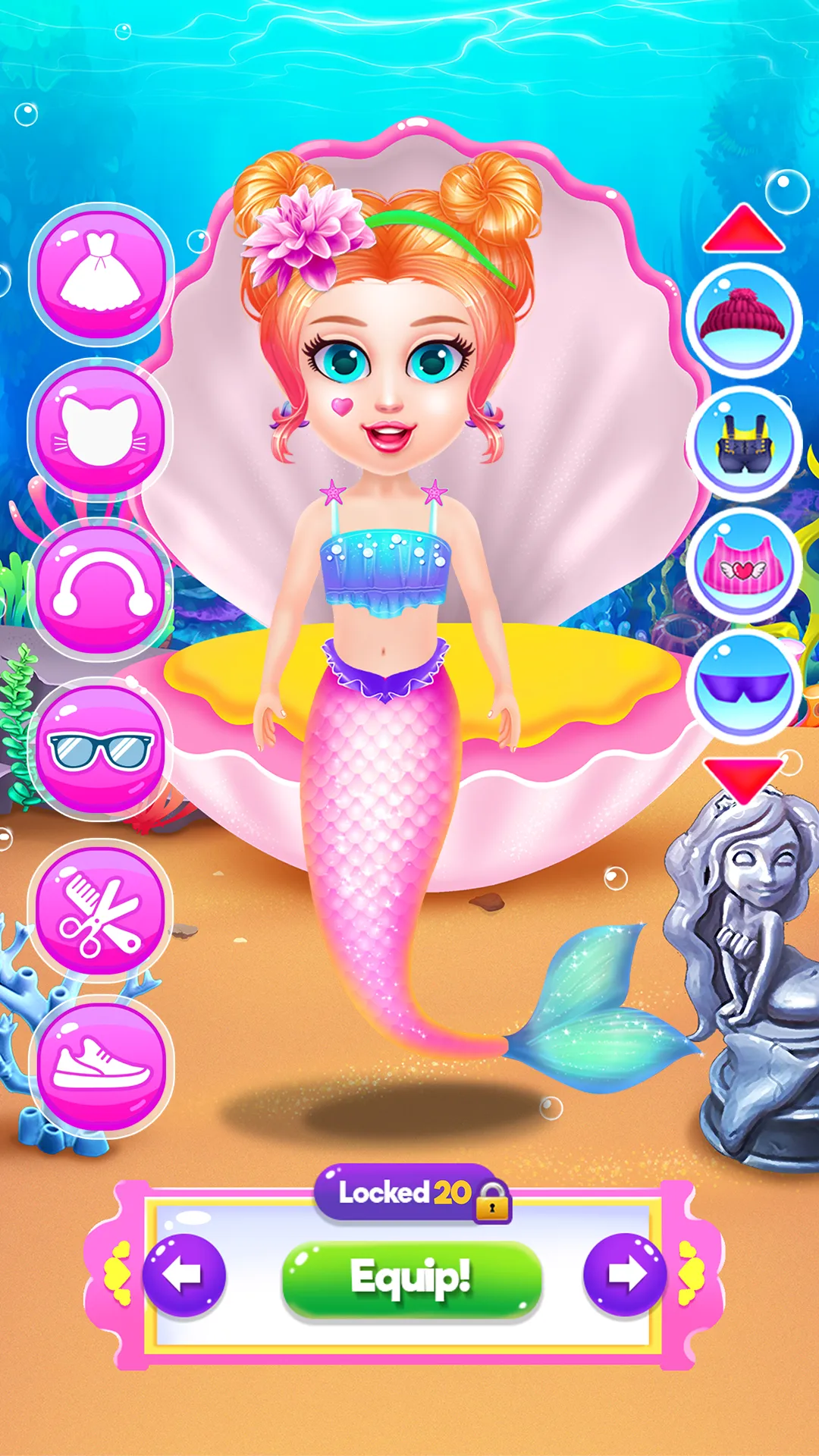 Princess Mermaid At Hair Salon | Indus Appstore | Screenshot