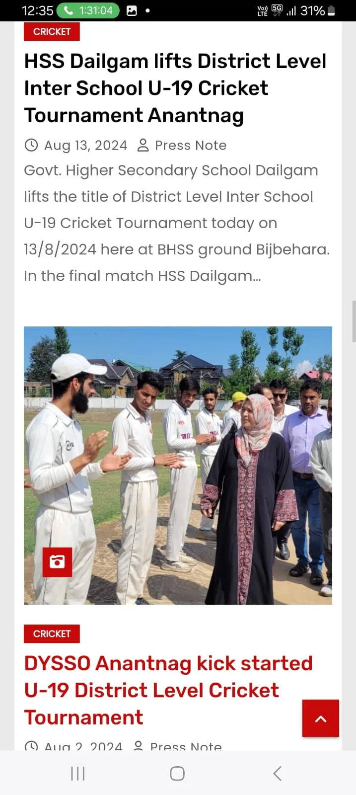 JKSportstime | Indus Appstore | Screenshot
