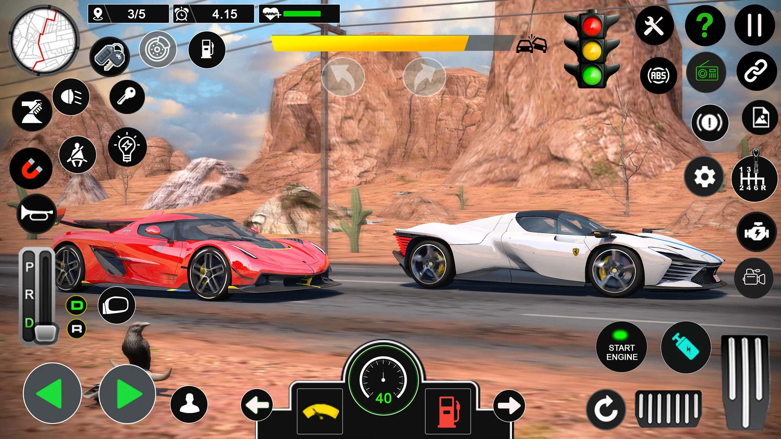 Car Racing 3D Road Racing Game | Indus Appstore | Screenshot