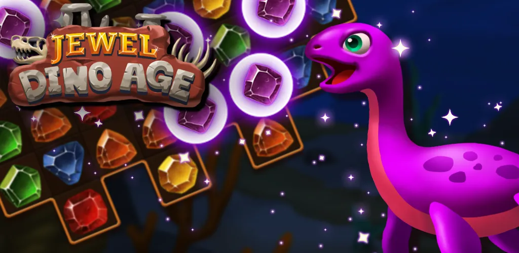 Jewels Dino Age: Match3 Puzzle | Indus Appstore | Screenshot