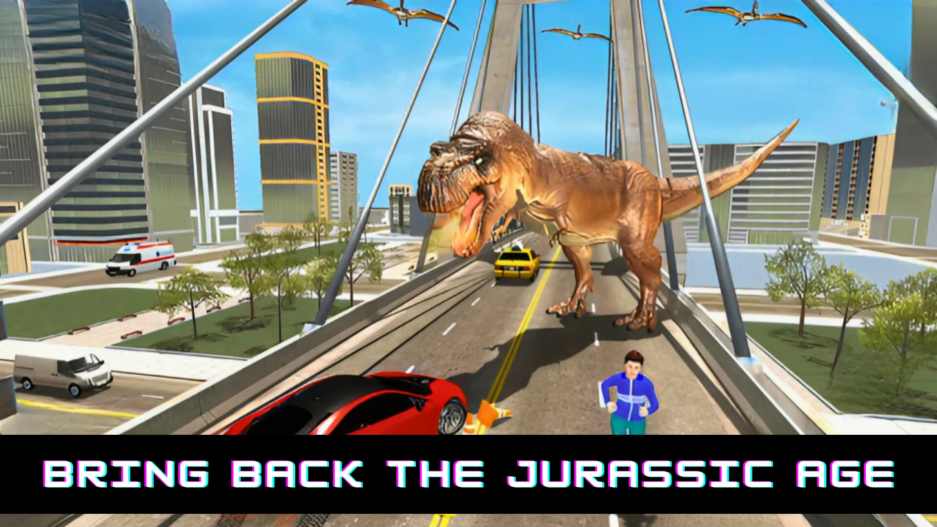 Rampage Dinosaur- Smash City | Indus Appstore | Screenshot