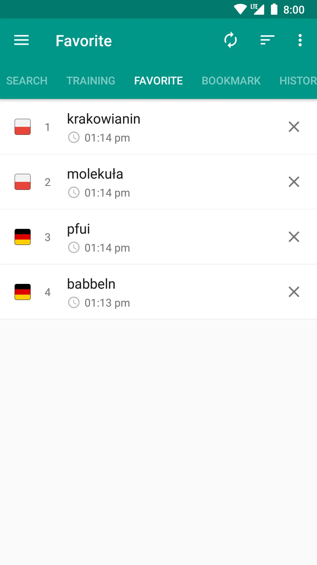 German-polish dictionary | Indus Appstore | Screenshot