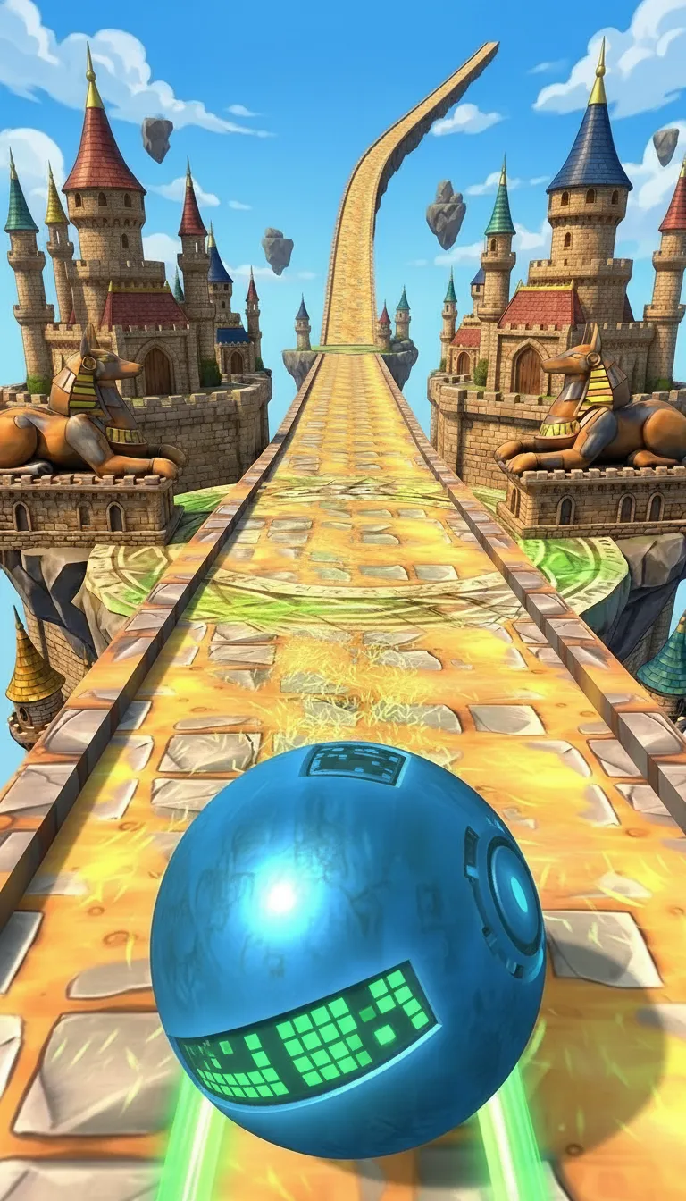 3D Rolling Balls Runner Game | Indus Appstore | Screenshot