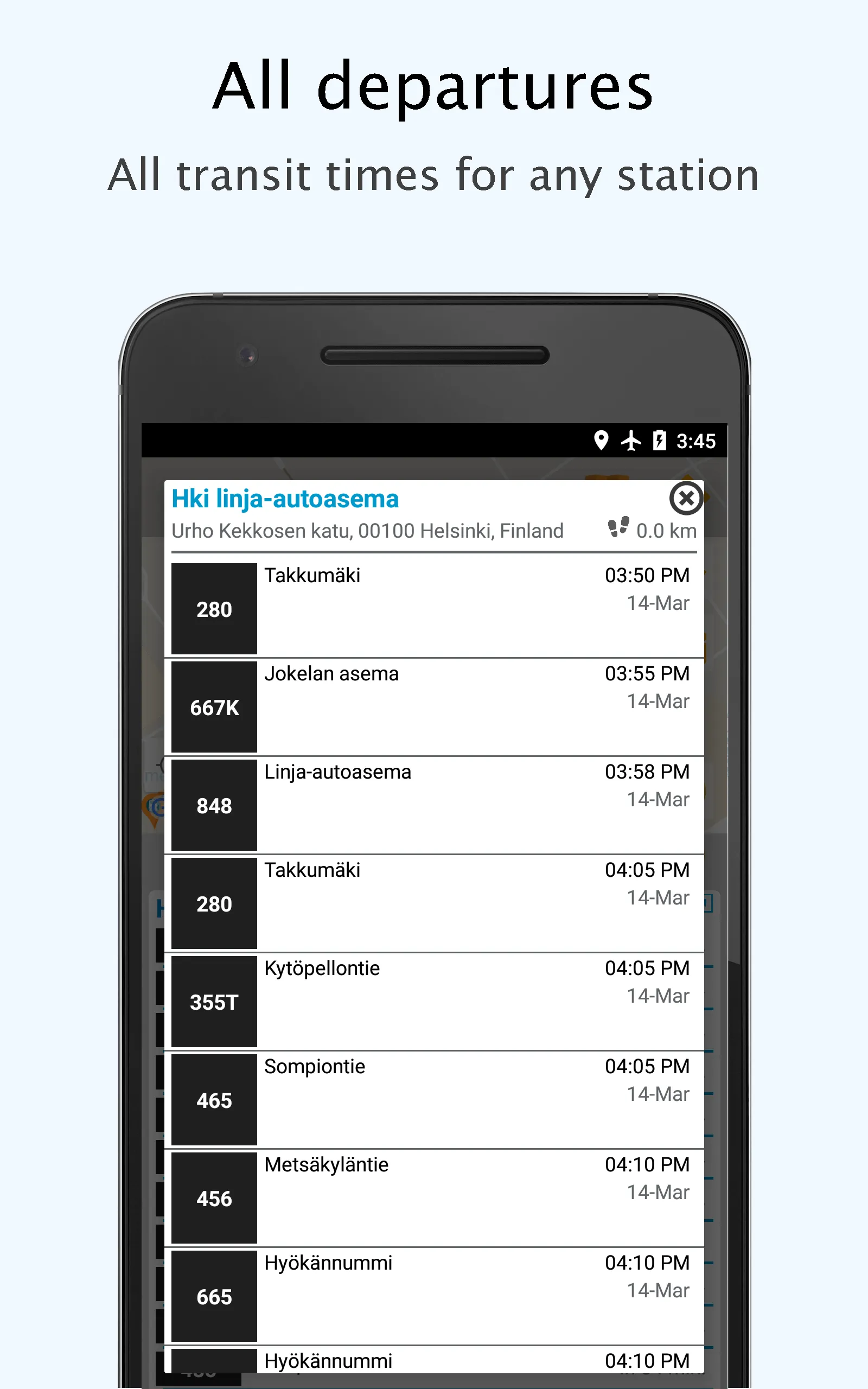 Helsinki Transit Live/Offline | Indus Appstore | Screenshot