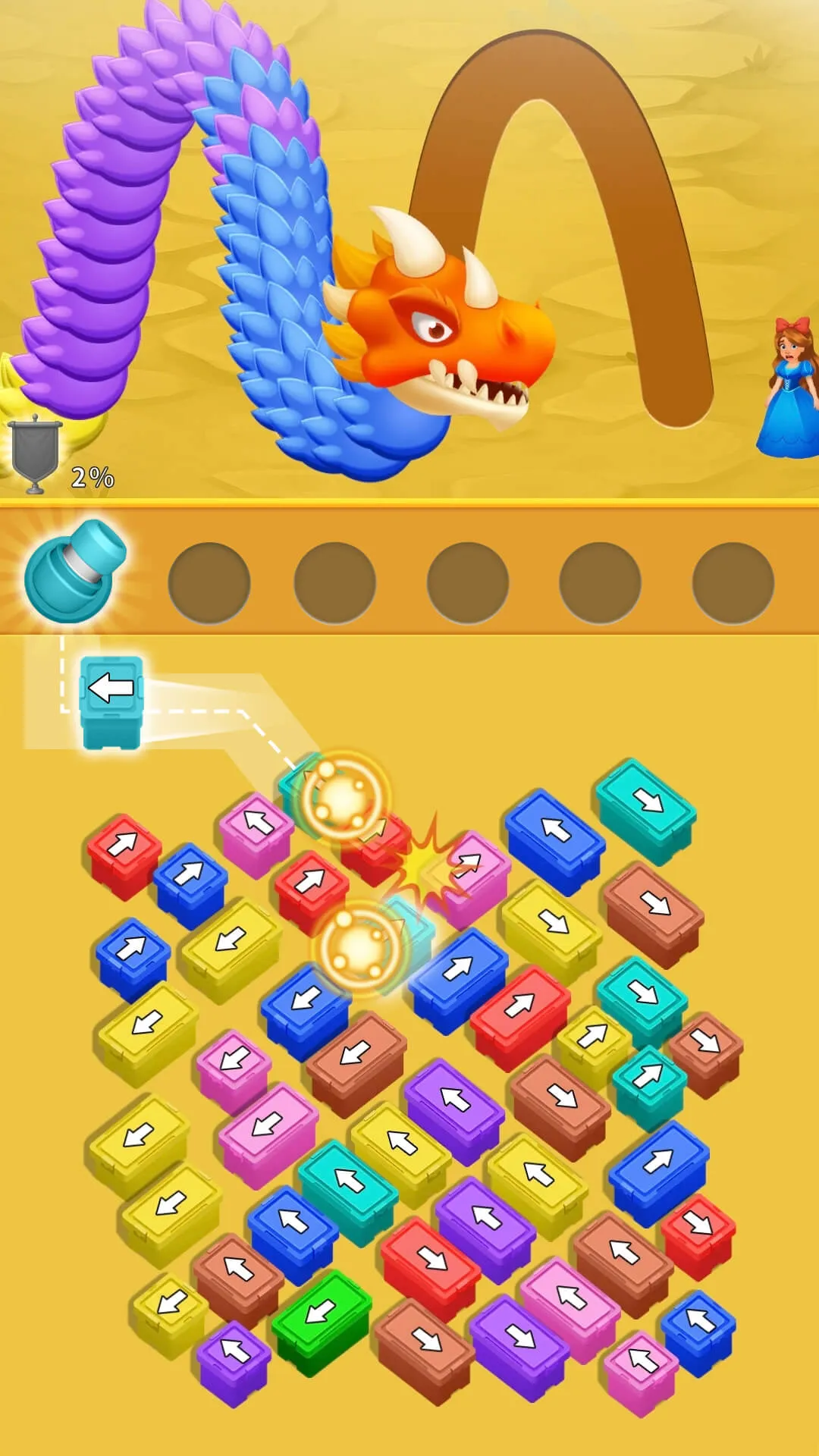 Save the Girl: Dragon Puzzle | Indus Appstore | Screenshot