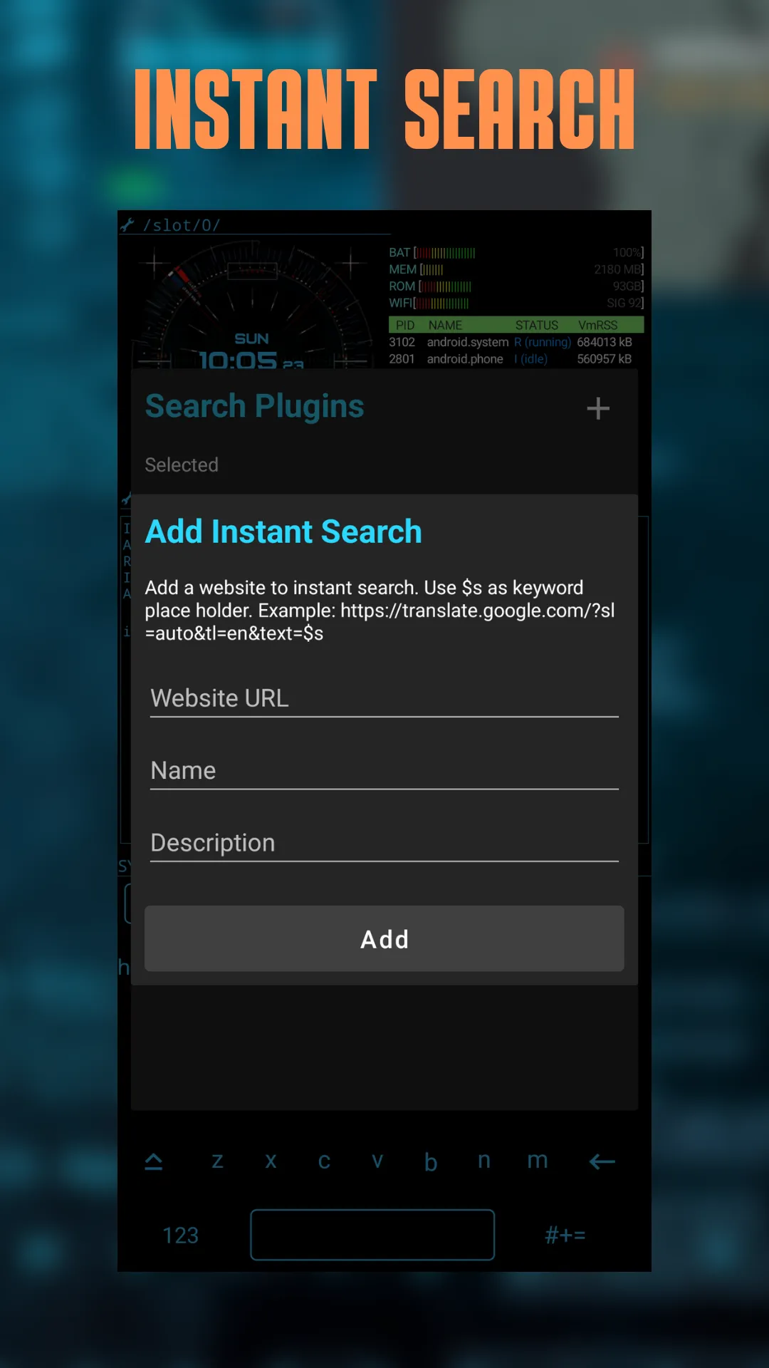 Sci-Fi Launcher | Indus Appstore | Screenshot