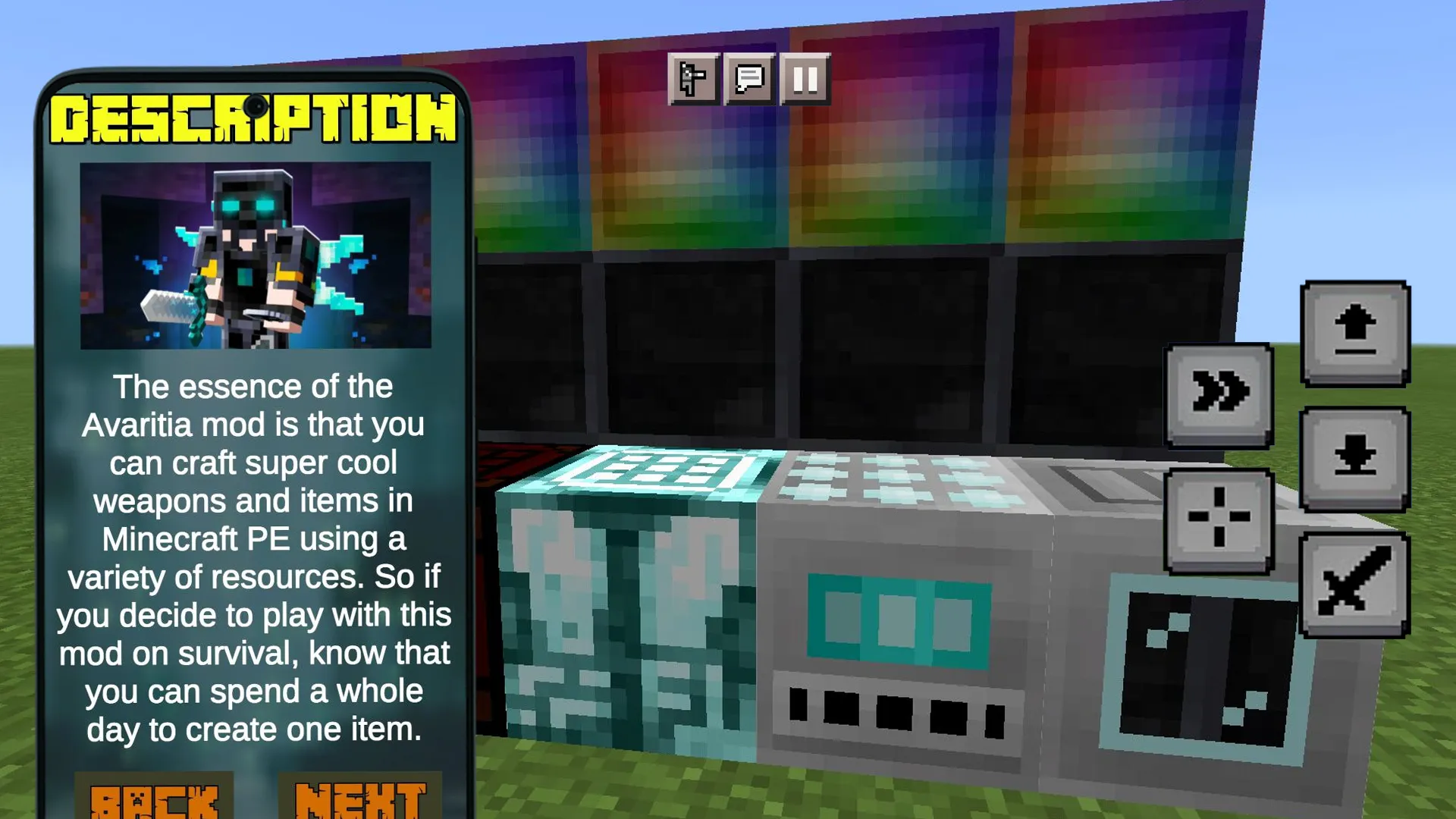 Mods Avaritia for Minecraft PE | Indus Appstore | Screenshot