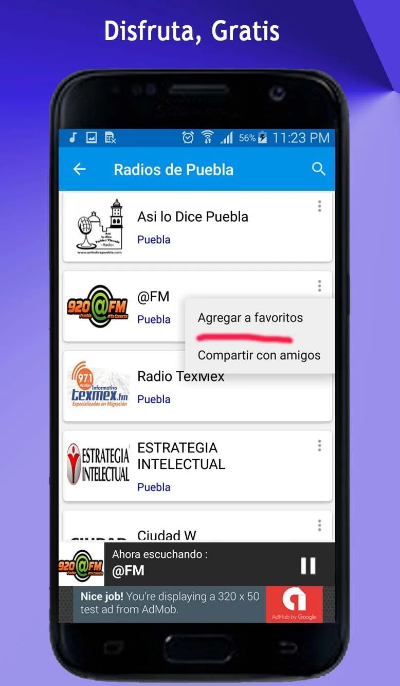 Radios de Puebla | Indus Appstore | Screenshot
