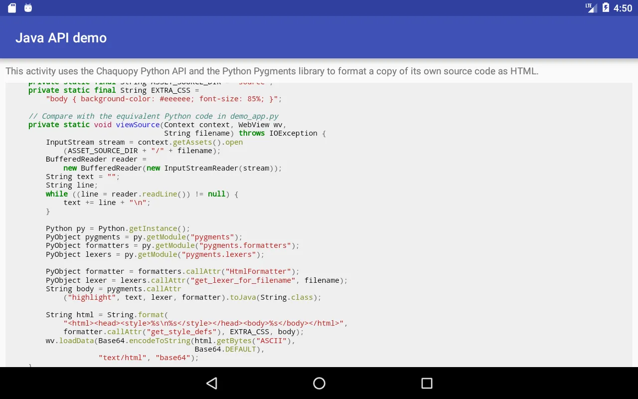 Chaquopy: Python for Android | Indus Appstore | Screenshot