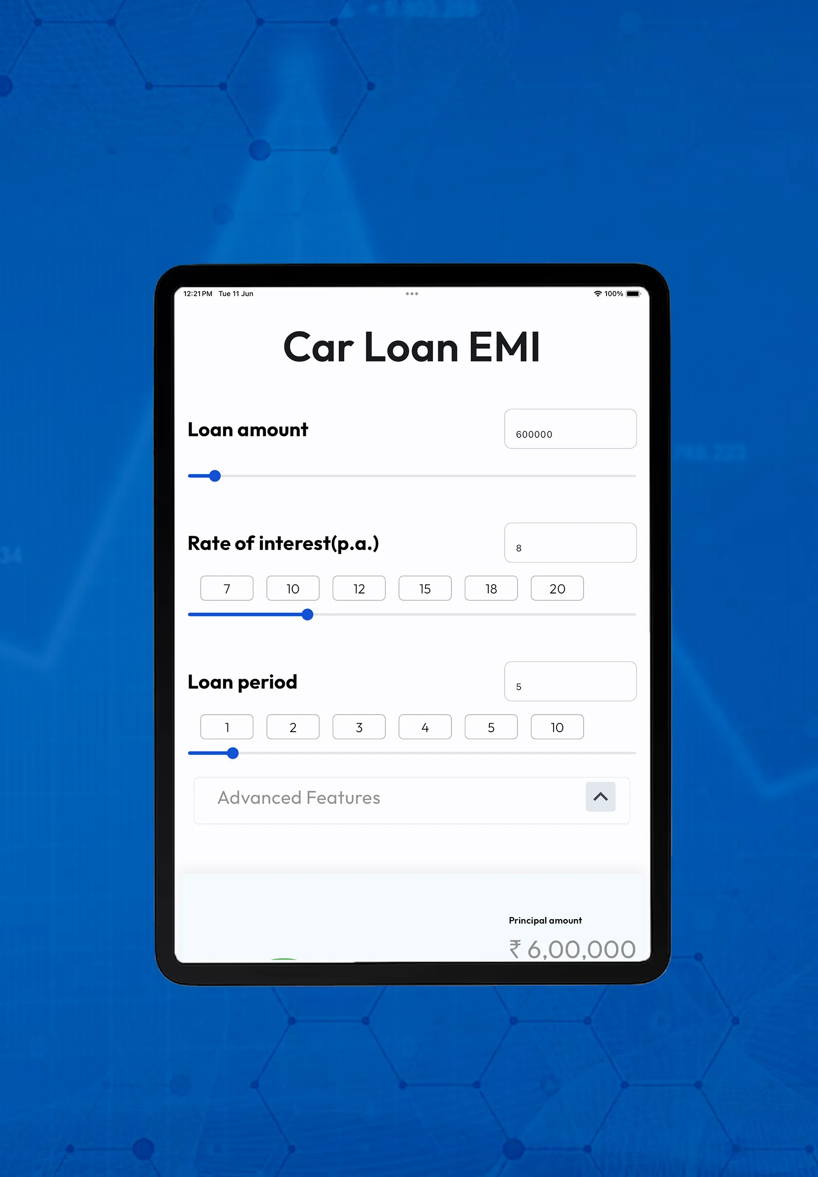 Car Loan Calculator | Indus Appstore | Screenshot