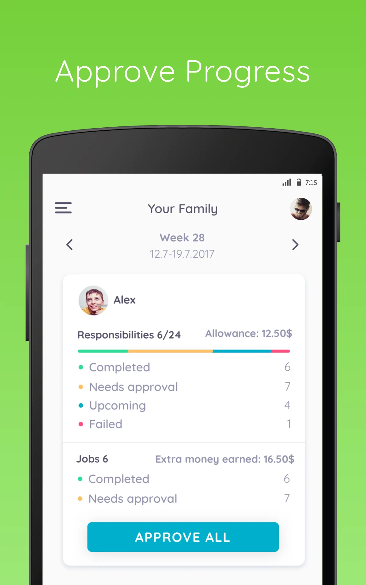Homey - Chores and Allowance | Indus Appstore | Screenshot