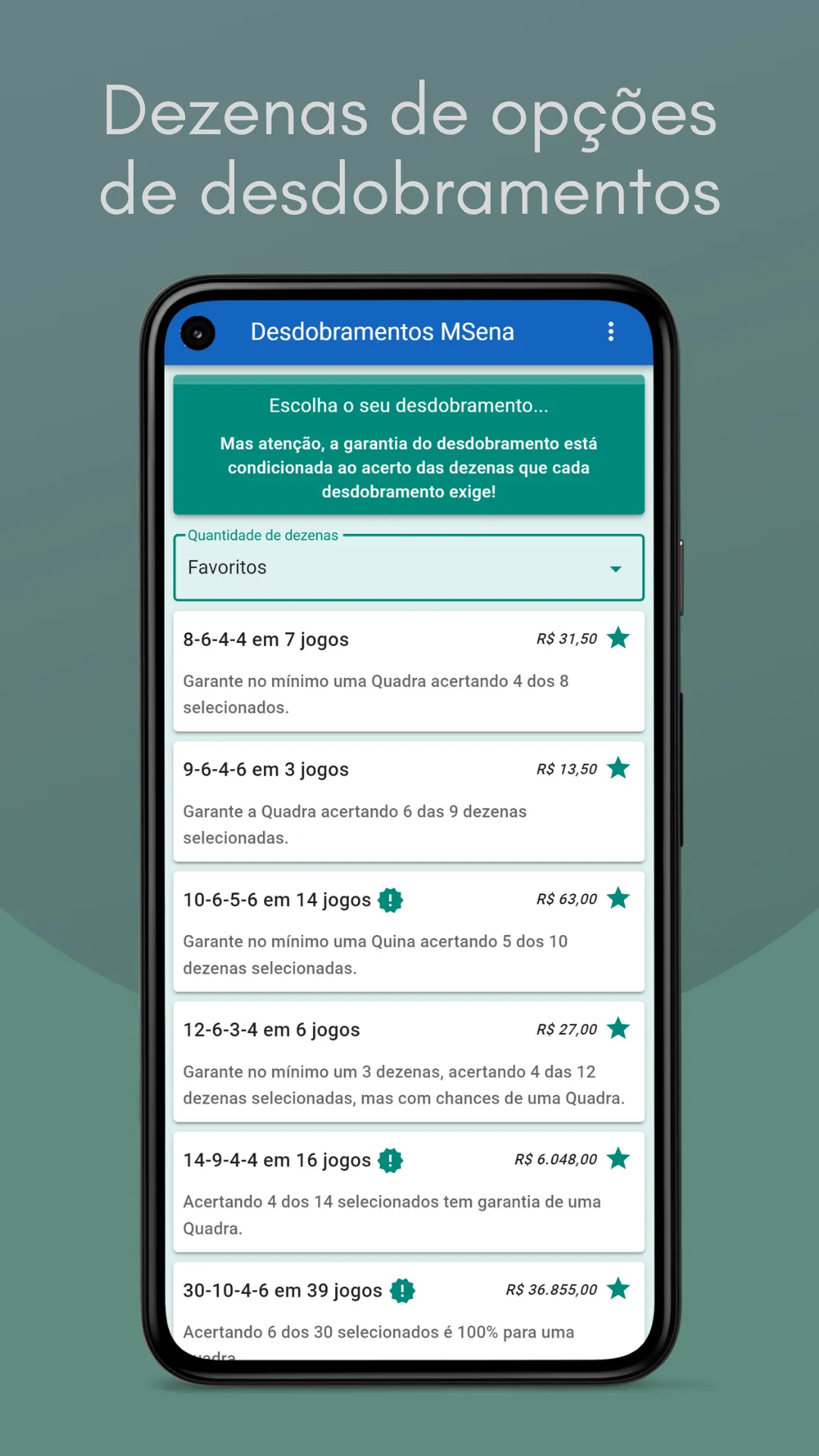 Loterias Mais Fácil | Indus Appstore | Screenshot