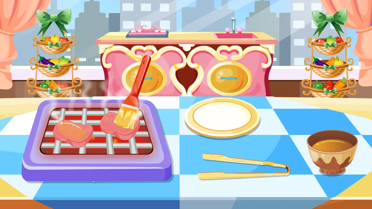 Games Cooking steaks | Indus Appstore | Screenshot