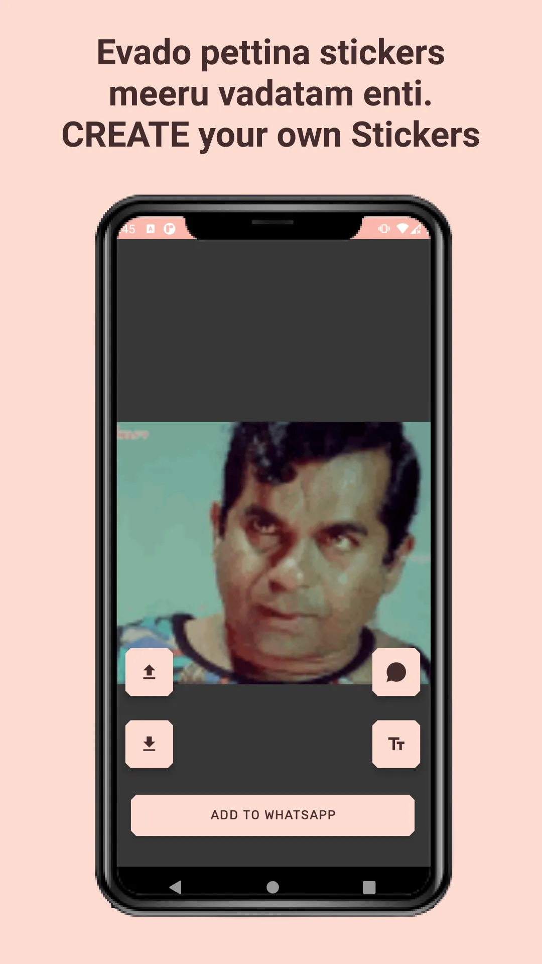 Telugu Gif Stickers WhatsApp | Indus Appstore | Screenshot