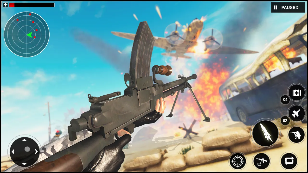 Gunner World War: WW2 Gun Game | Indus Appstore | Screenshot