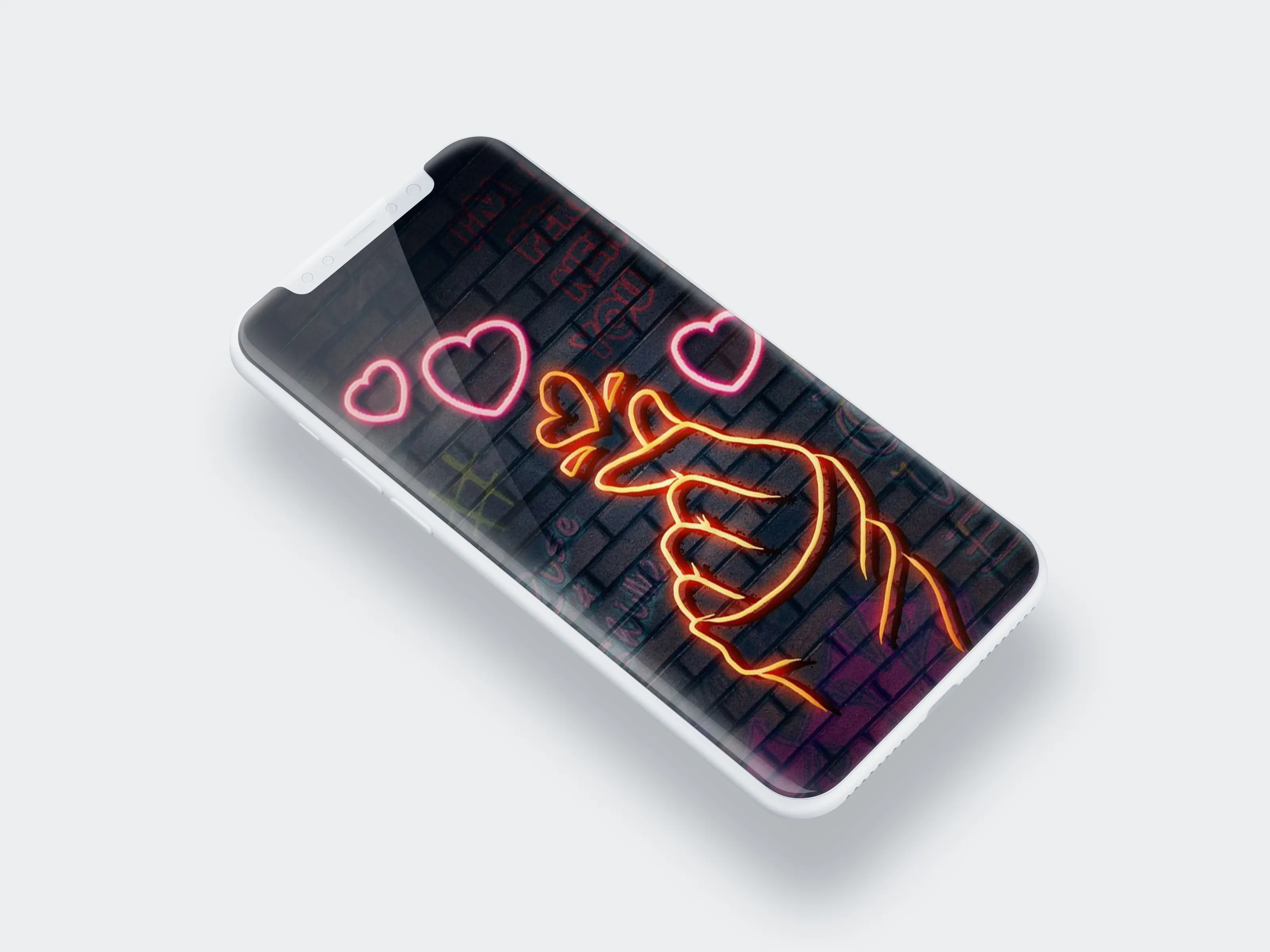 Finger Heart Wallpaper | Indus Appstore | Screenshot