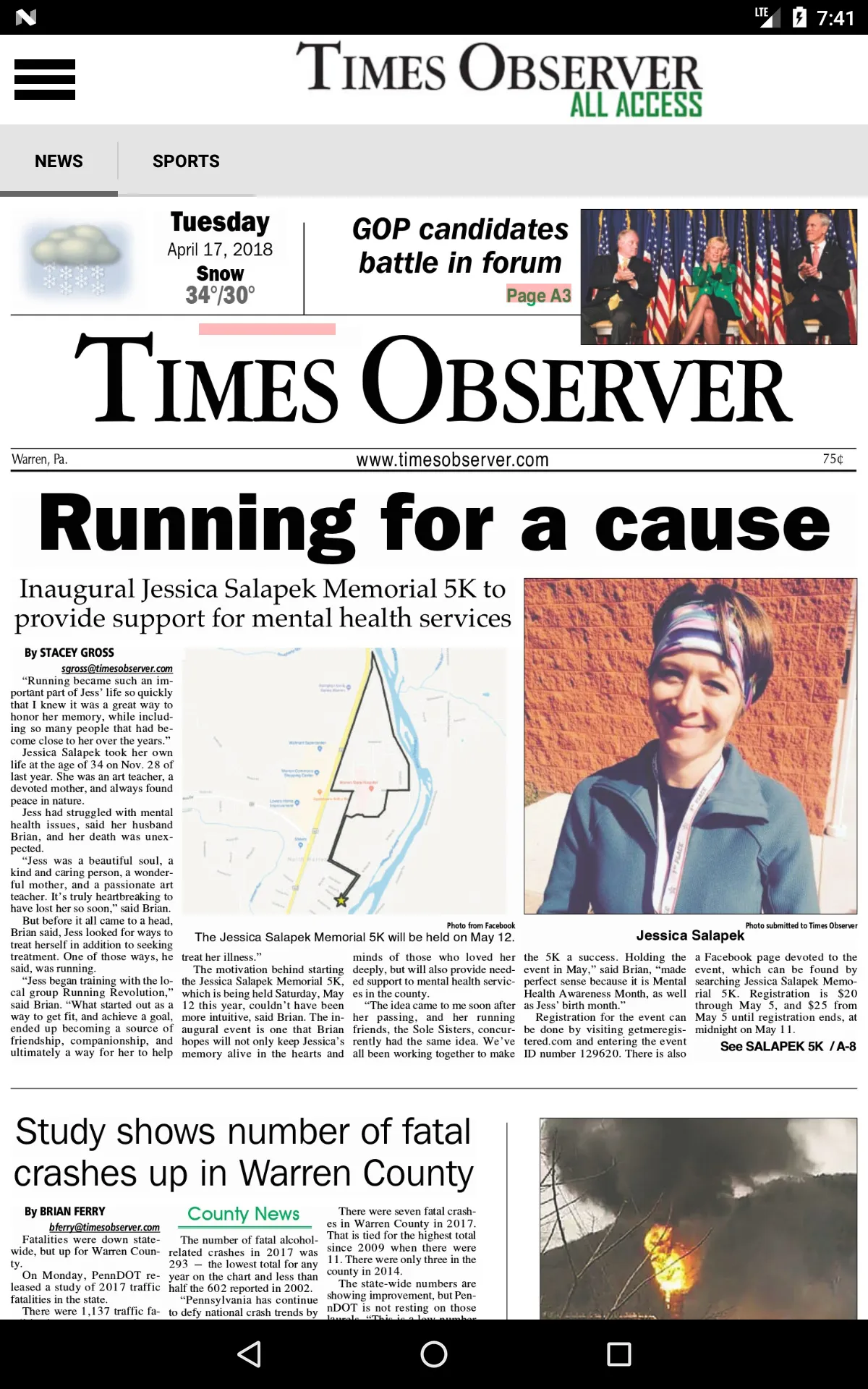 Times Observer All Access | Indus Appstore | Screenshot