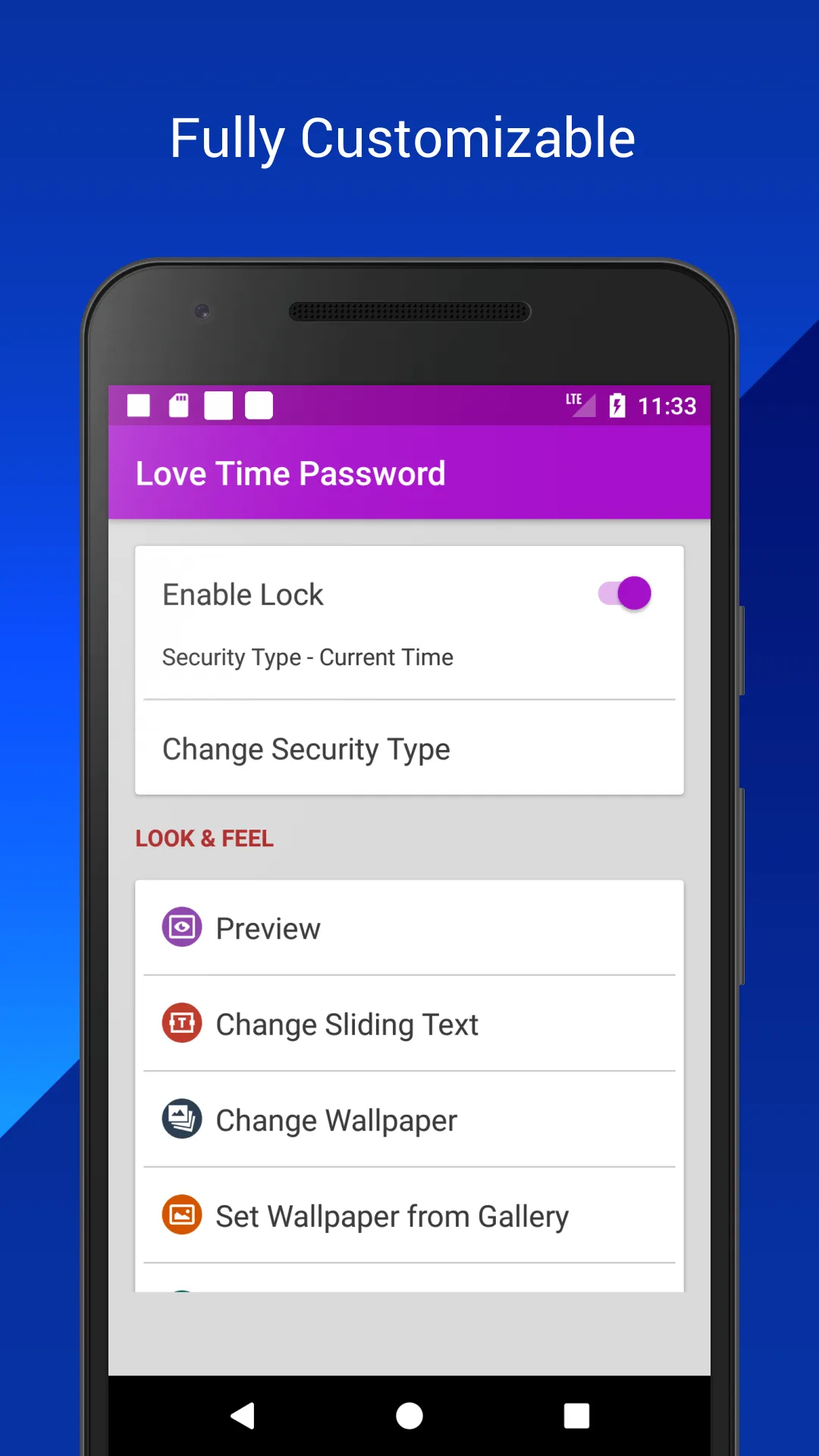 Love Screen Lock-Time Password | Indus Appstore | Screenshot