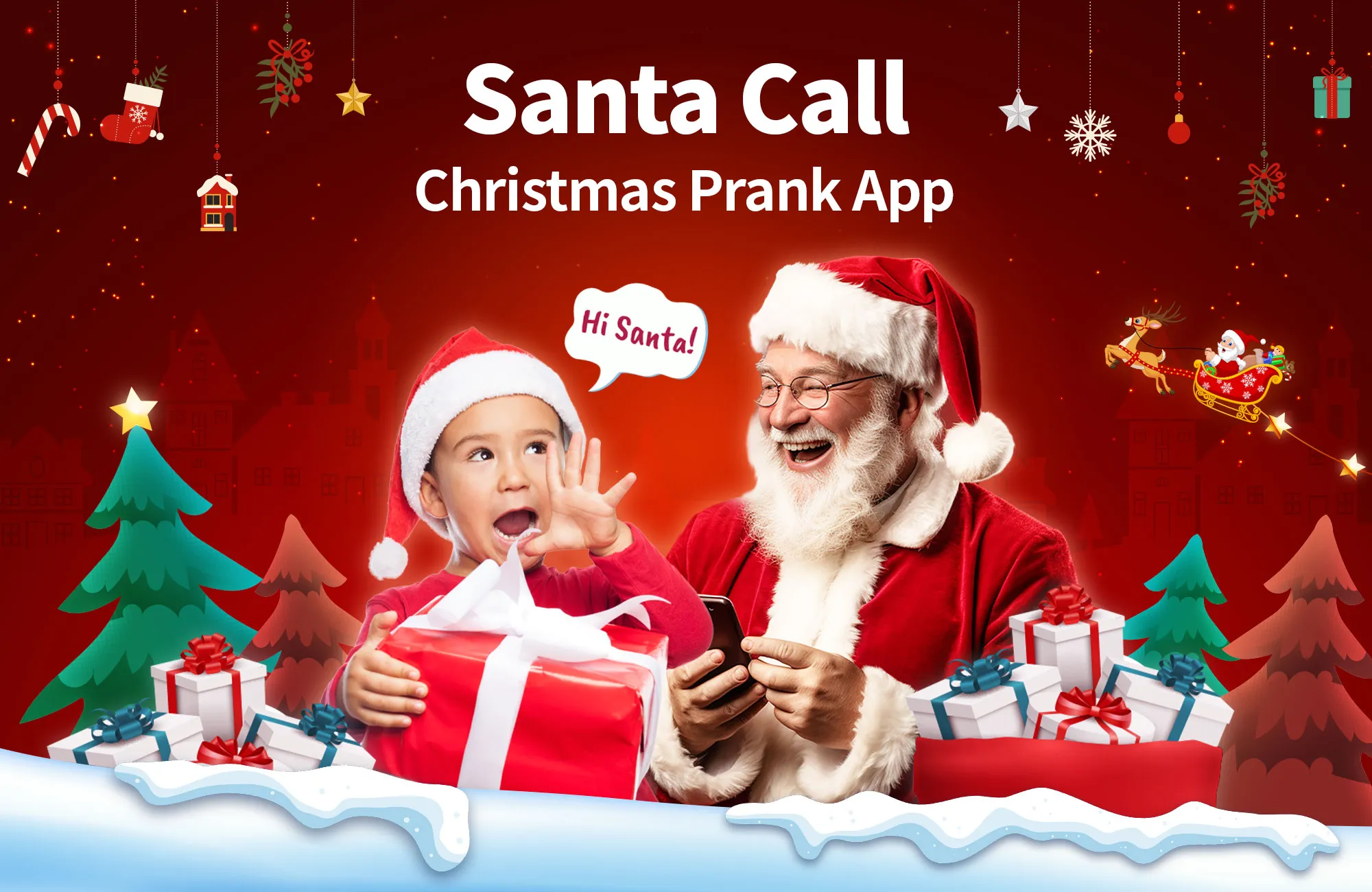 Santa Prank Call: Fake video | Indus Appstore | Screenshot