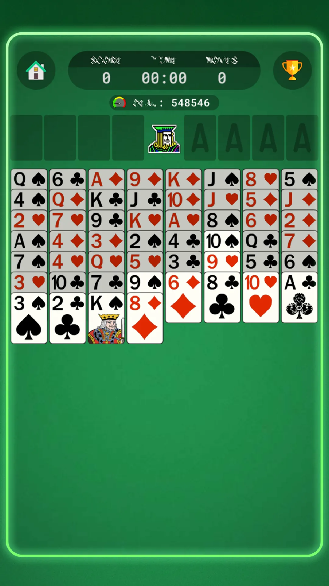 FreeCell Solitaire | Indus Appstore | Screenshot