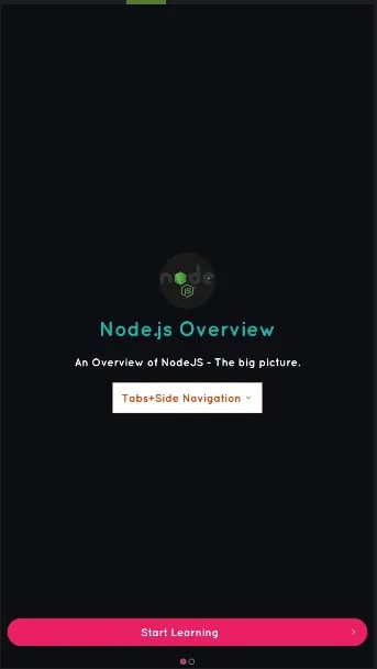 Learn NodeJS Offline | Indus Appstore | Screenshot