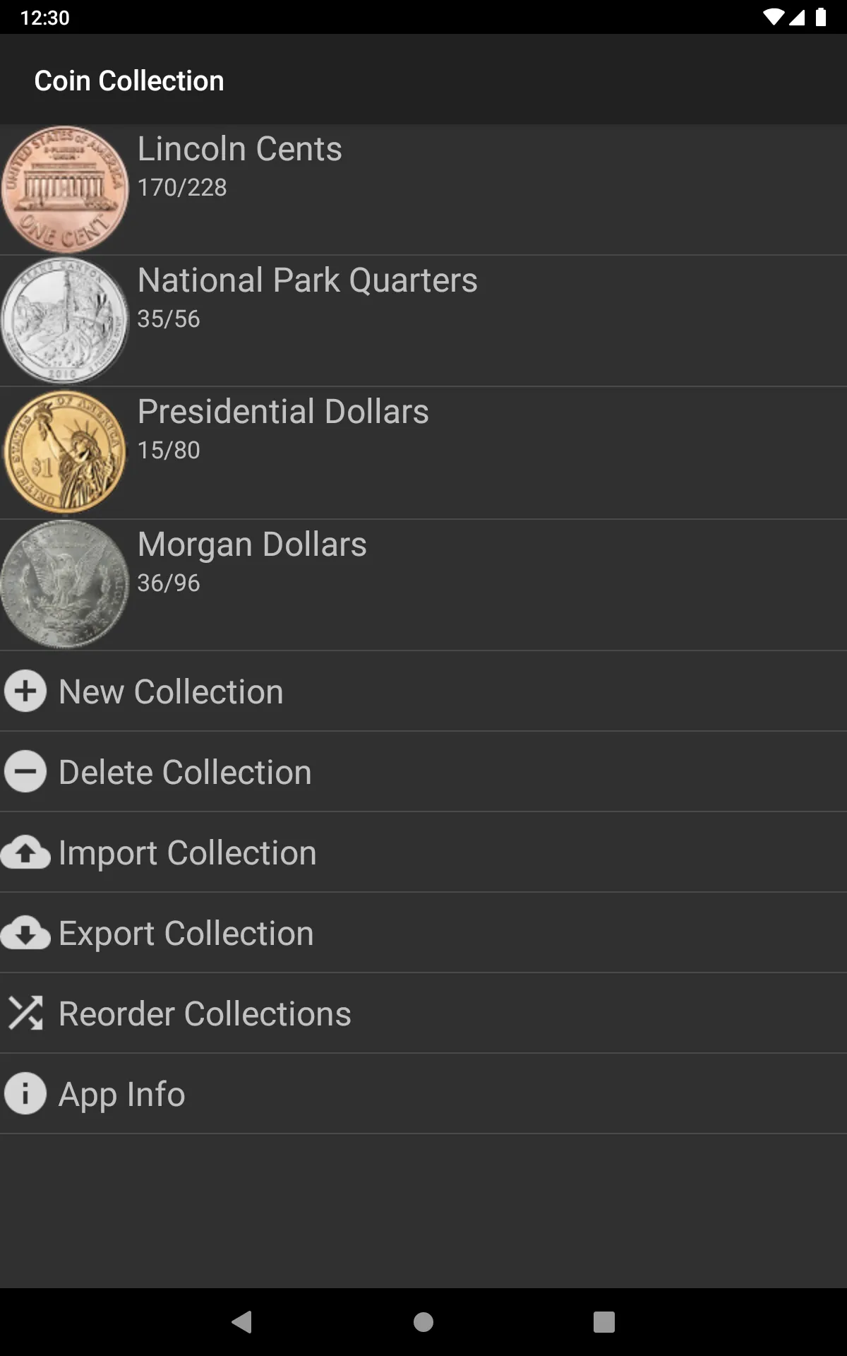 Coin Collection | Indus Appstore | Screenshot